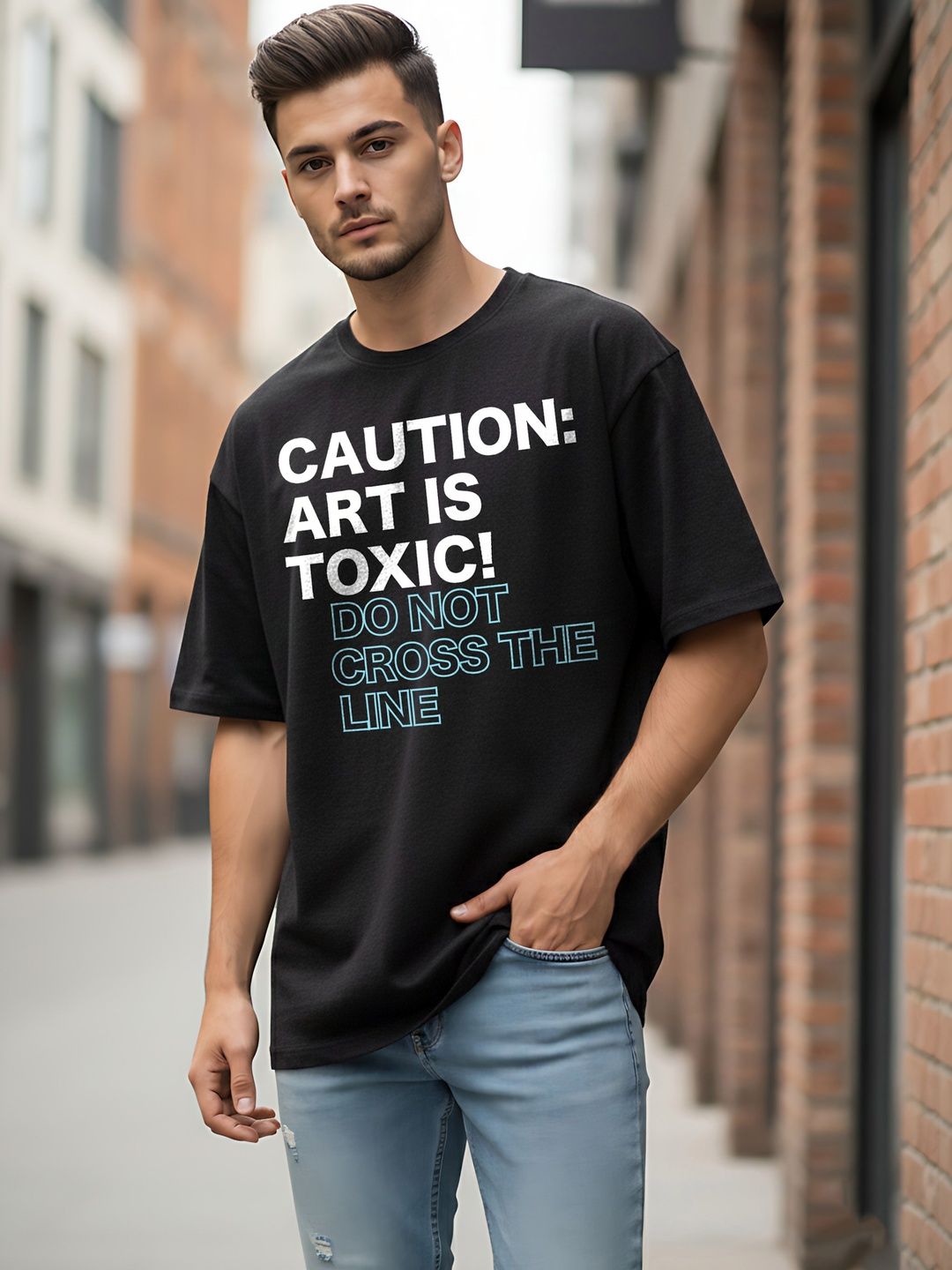 Kook N Keech Men Typography Printed T-shirt