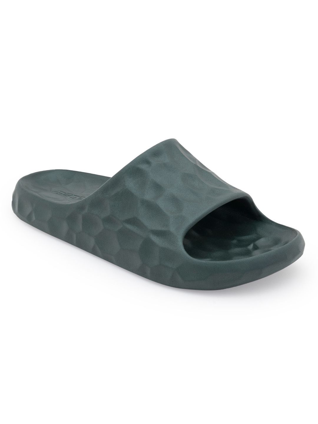 Red Tape Men Dark Green Pool Sliders