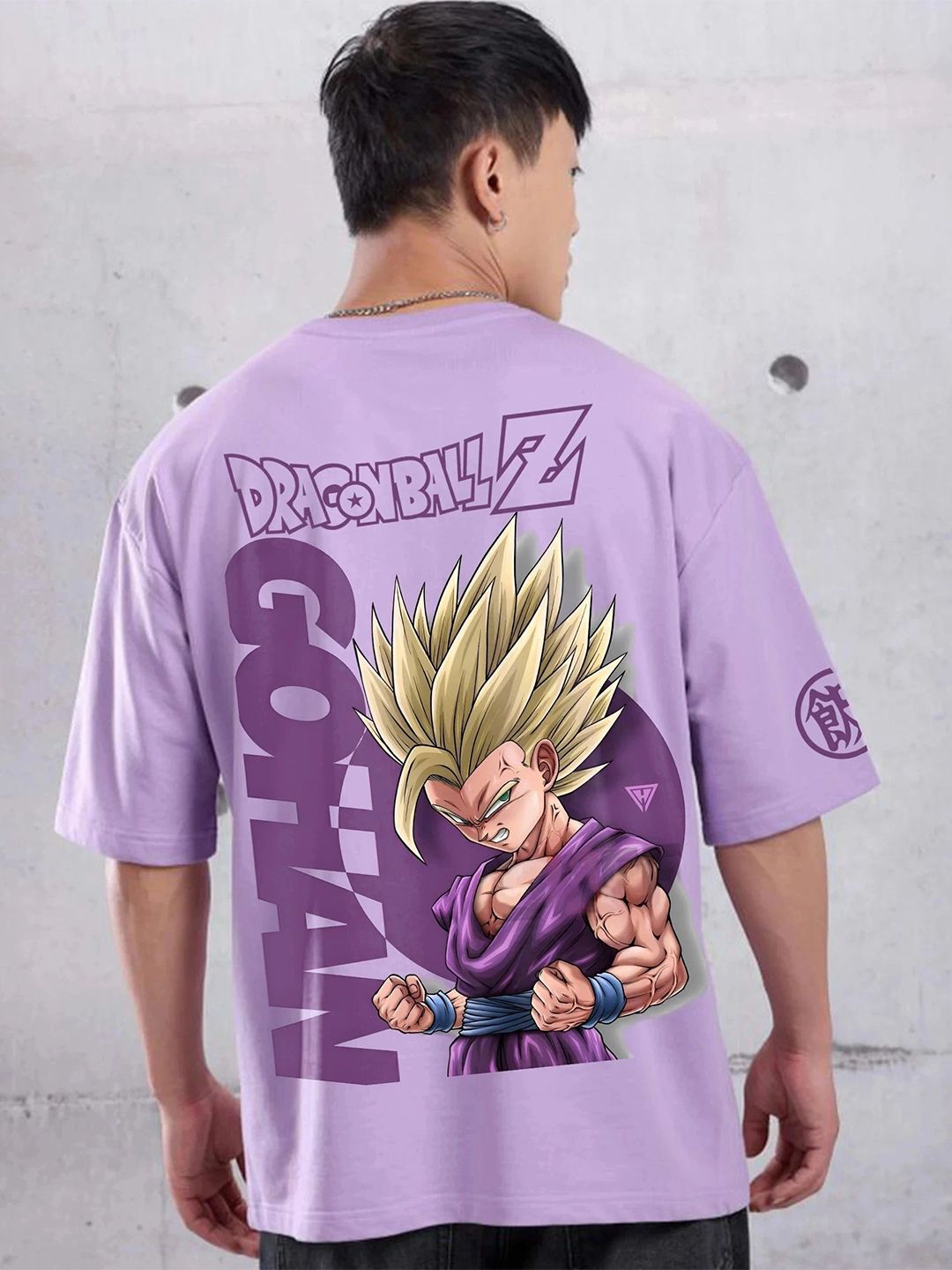 LazyGreg Dragon Ball Z Graphic Printed Round Neck Cotton T-shirt