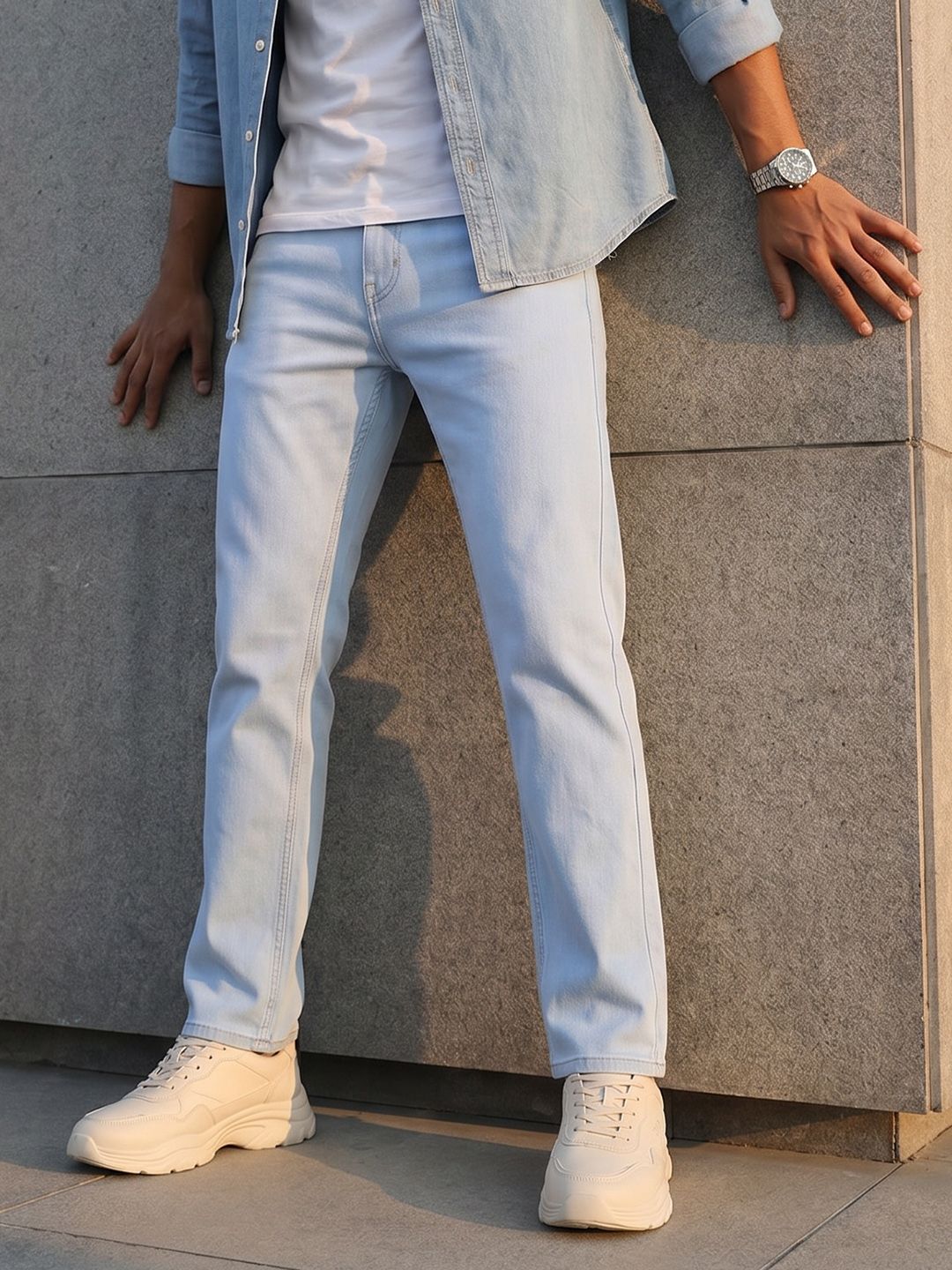 The Roadster Lifestyle Co. Men Regular Stretchable Jeans