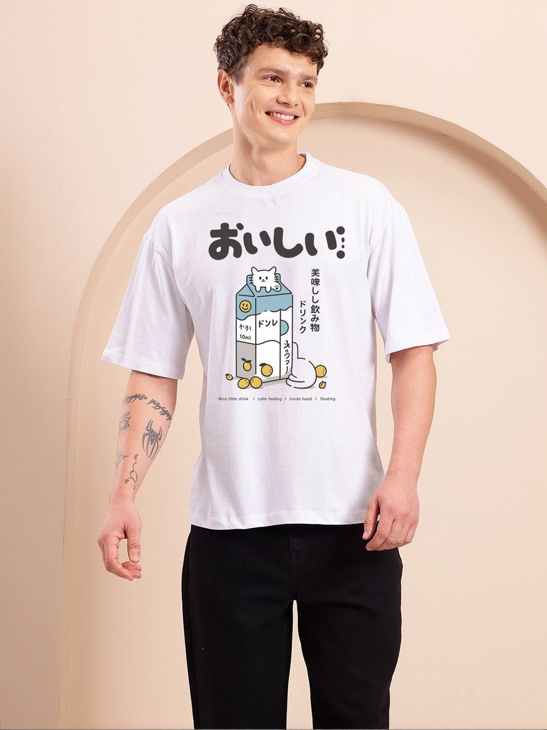 Kook N Keech Men Printed Pure Cotton Bio Finish T-shirt
