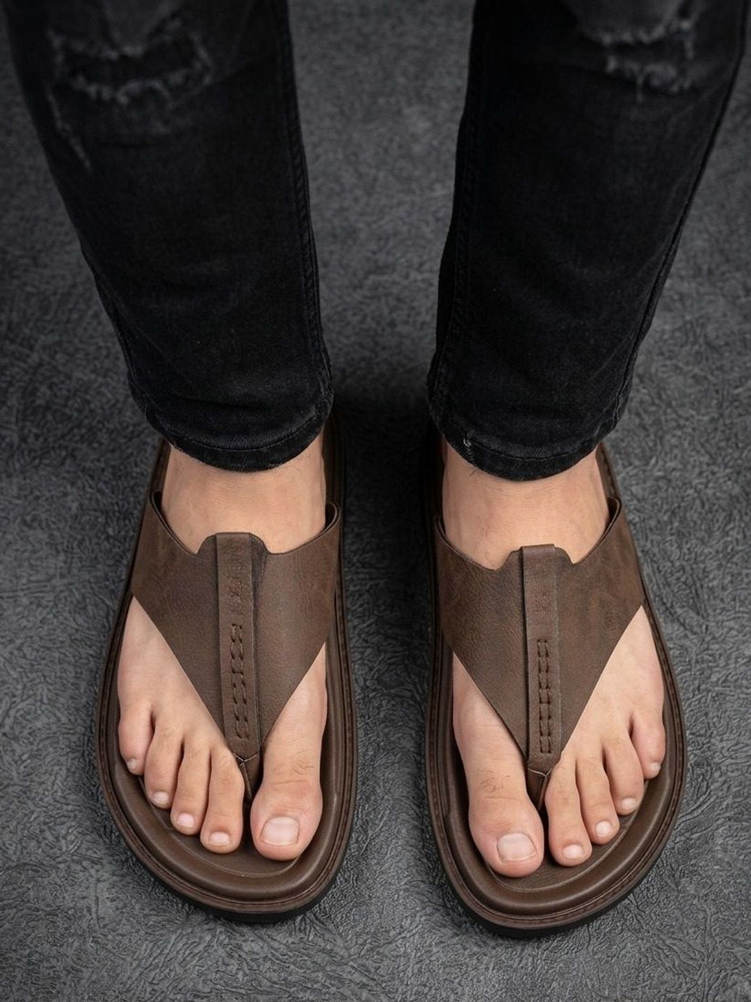 El Paso Men Thong Flip-Flops