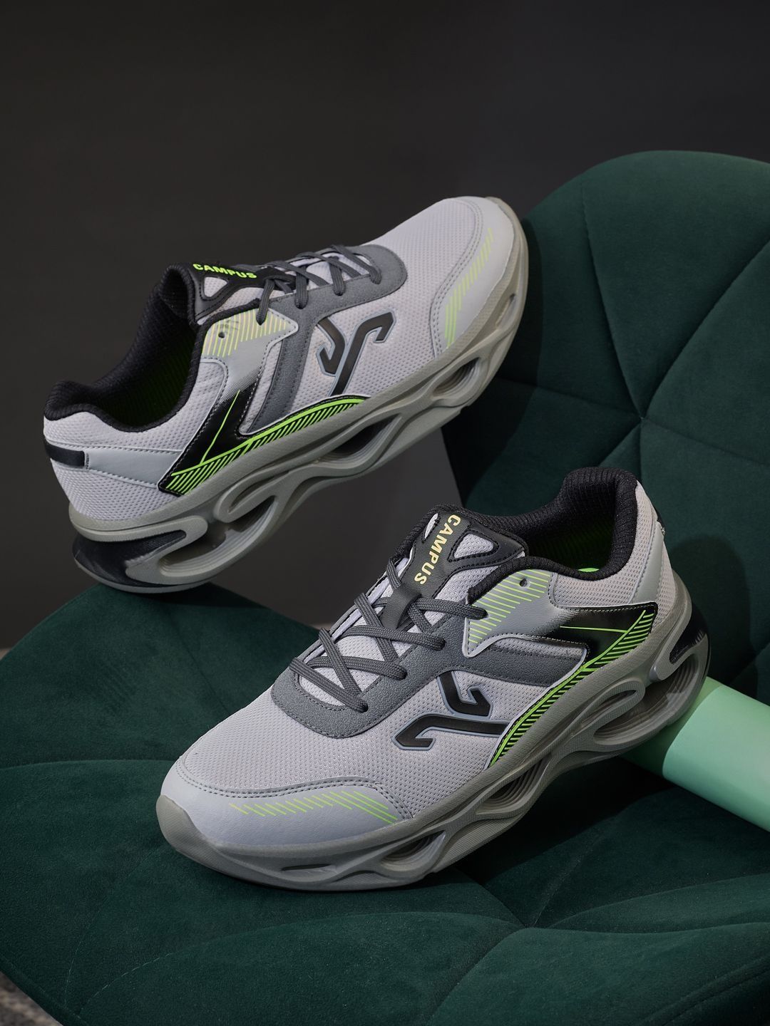 Campus 22G-13442 Men Mesh Running Non-Marking Shoes