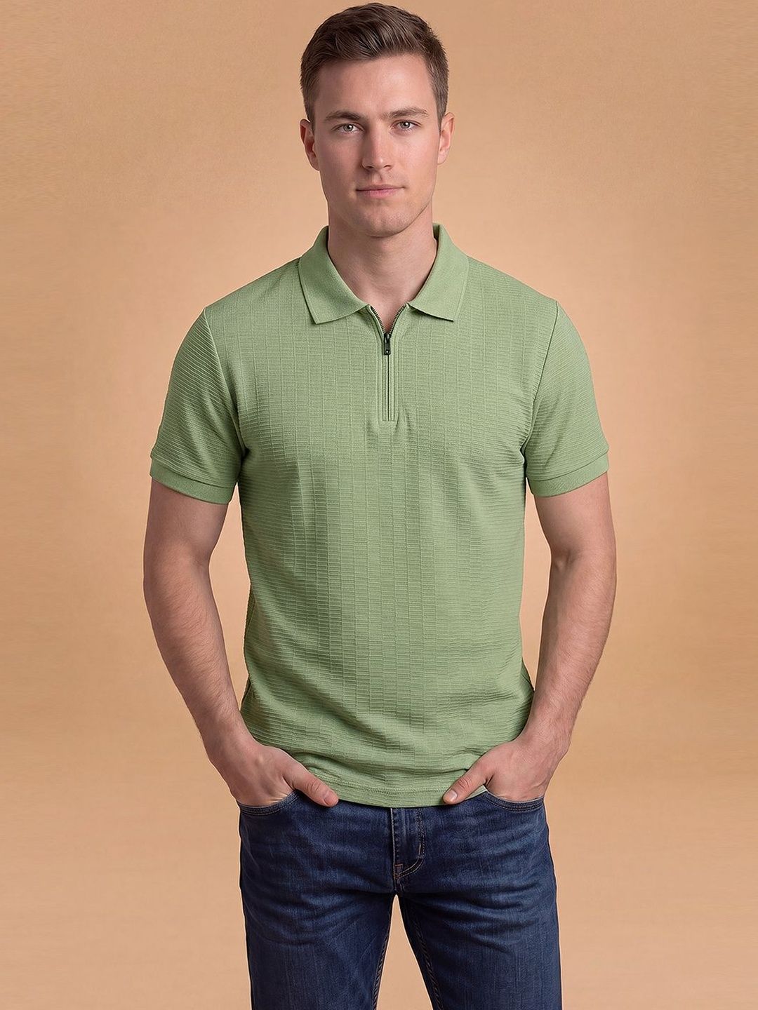 Kook N Keech Men Polo Collar T-shirt