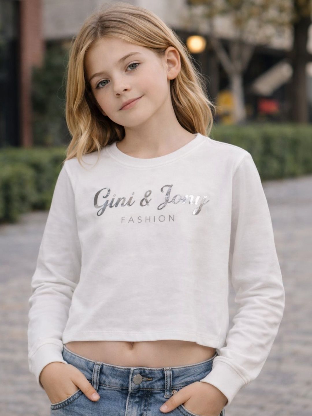 Gini and Jony Girls Cotton Tops