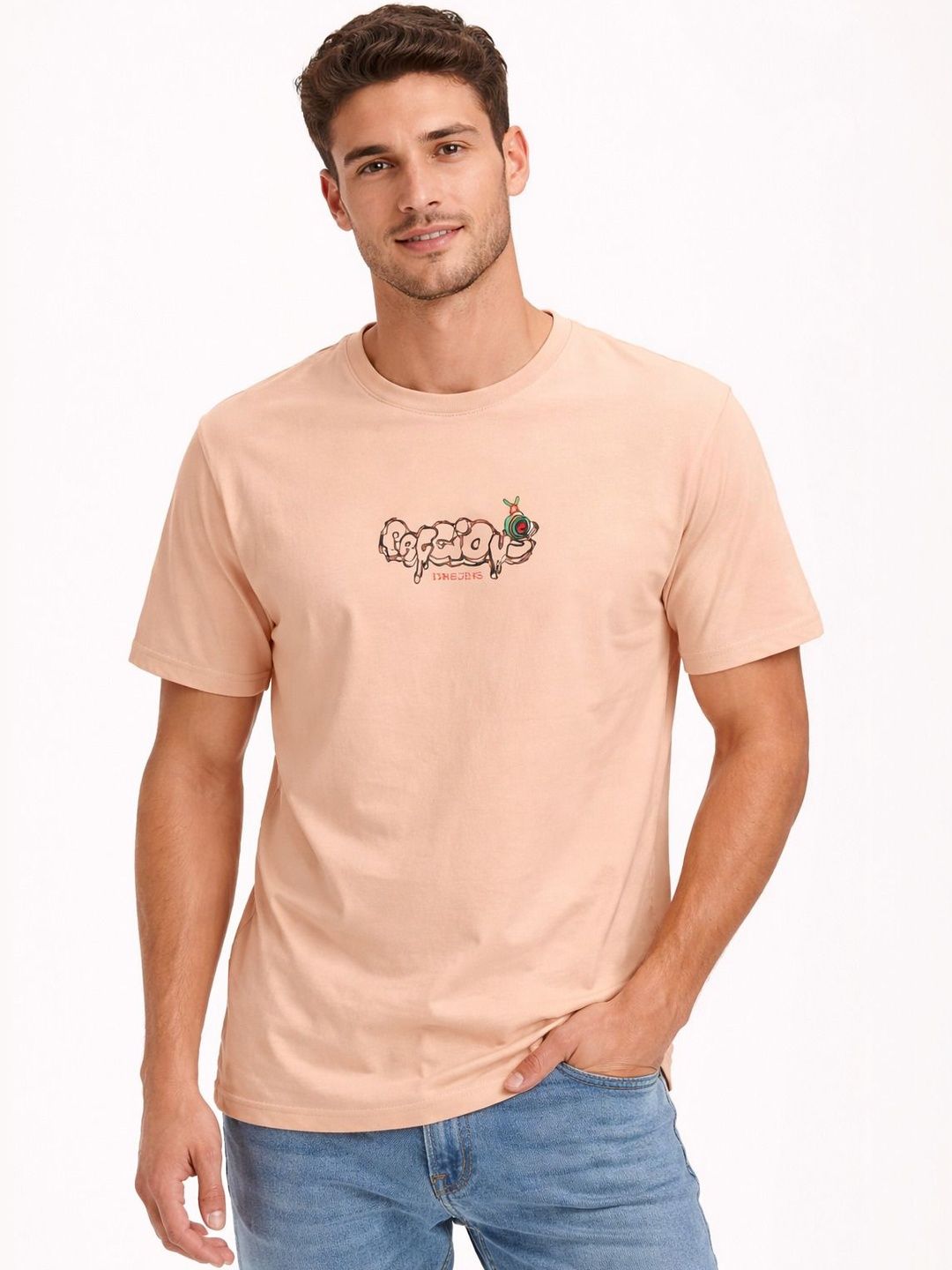 Parcel Yard Men Printed T-shirt