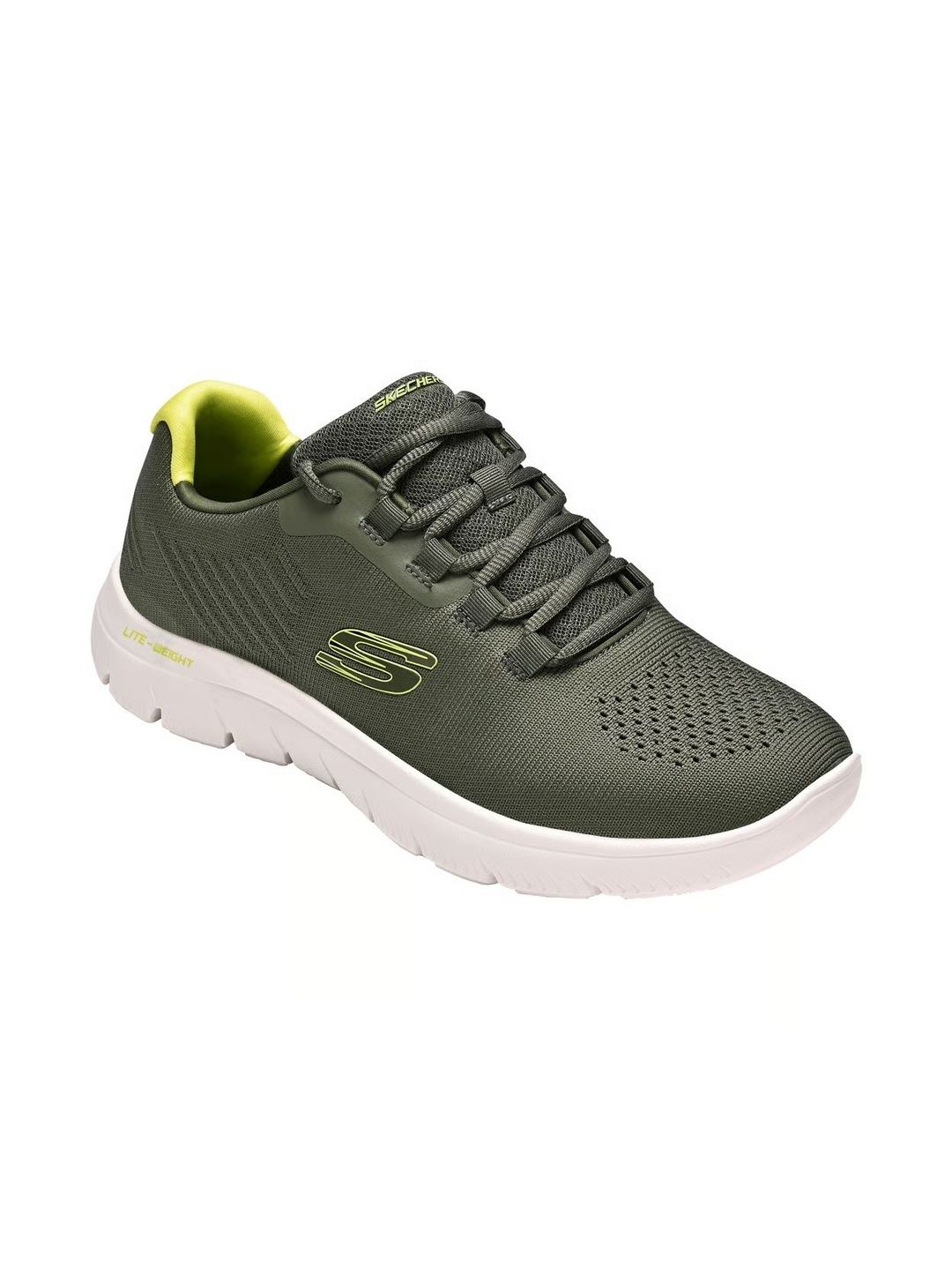 Skechers Men Lace-Ups Running Sports Shoes