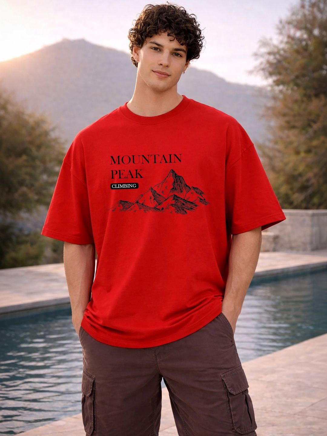 MaverIQ Men Typography Printed T-shirt