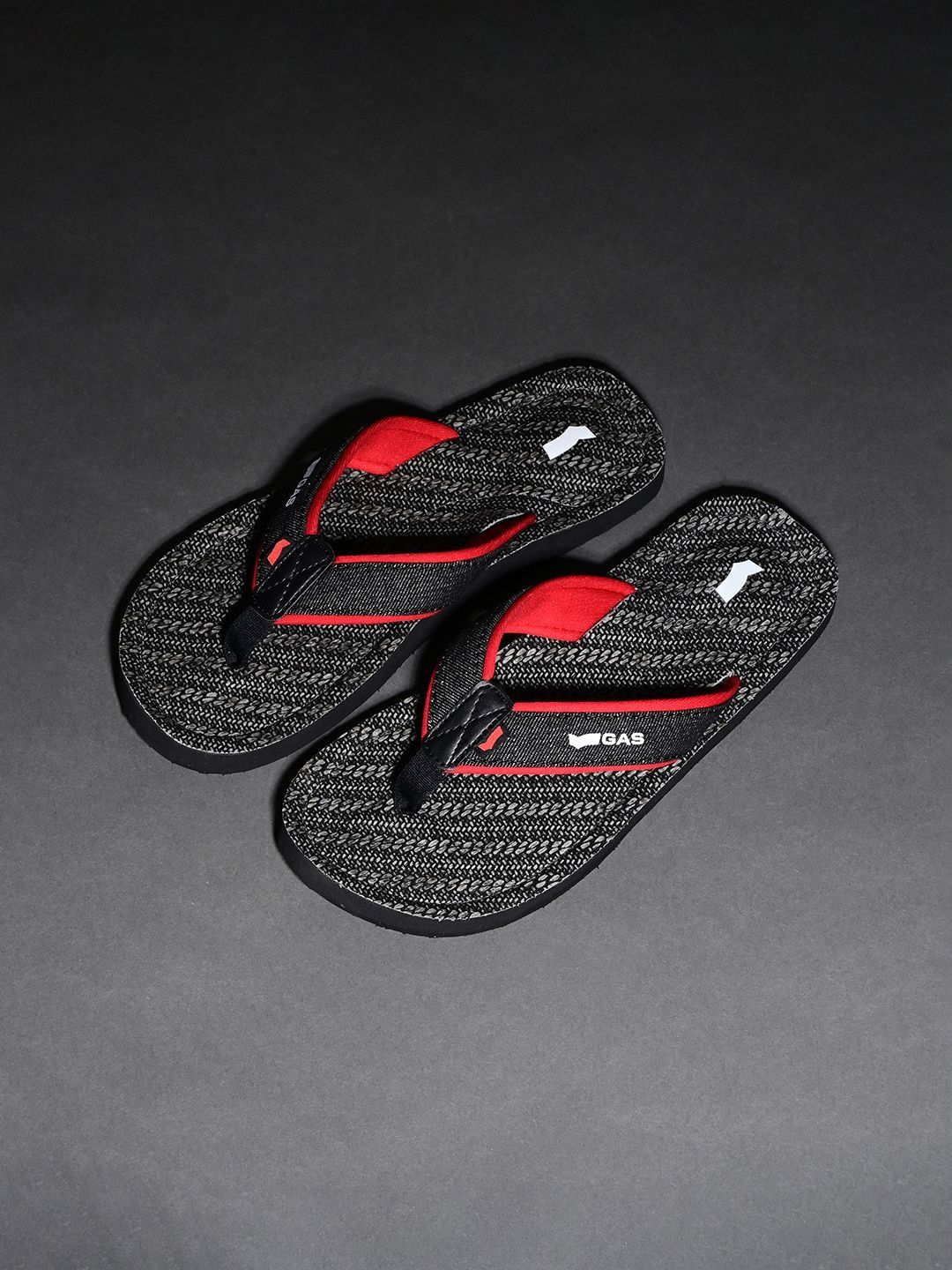 GAS Men  RawWave Red Flipflops