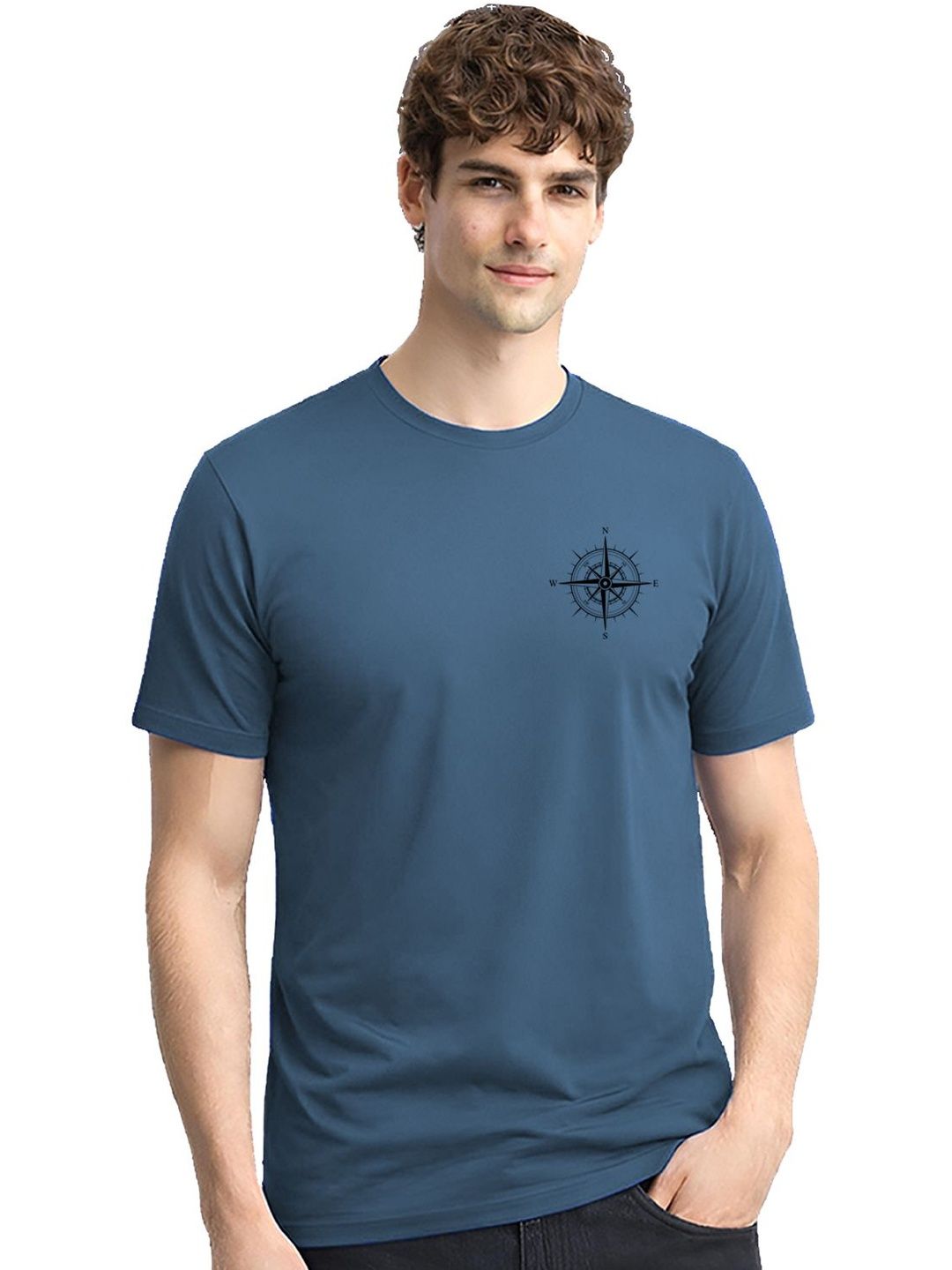 ADRO Men Printed T-shirt