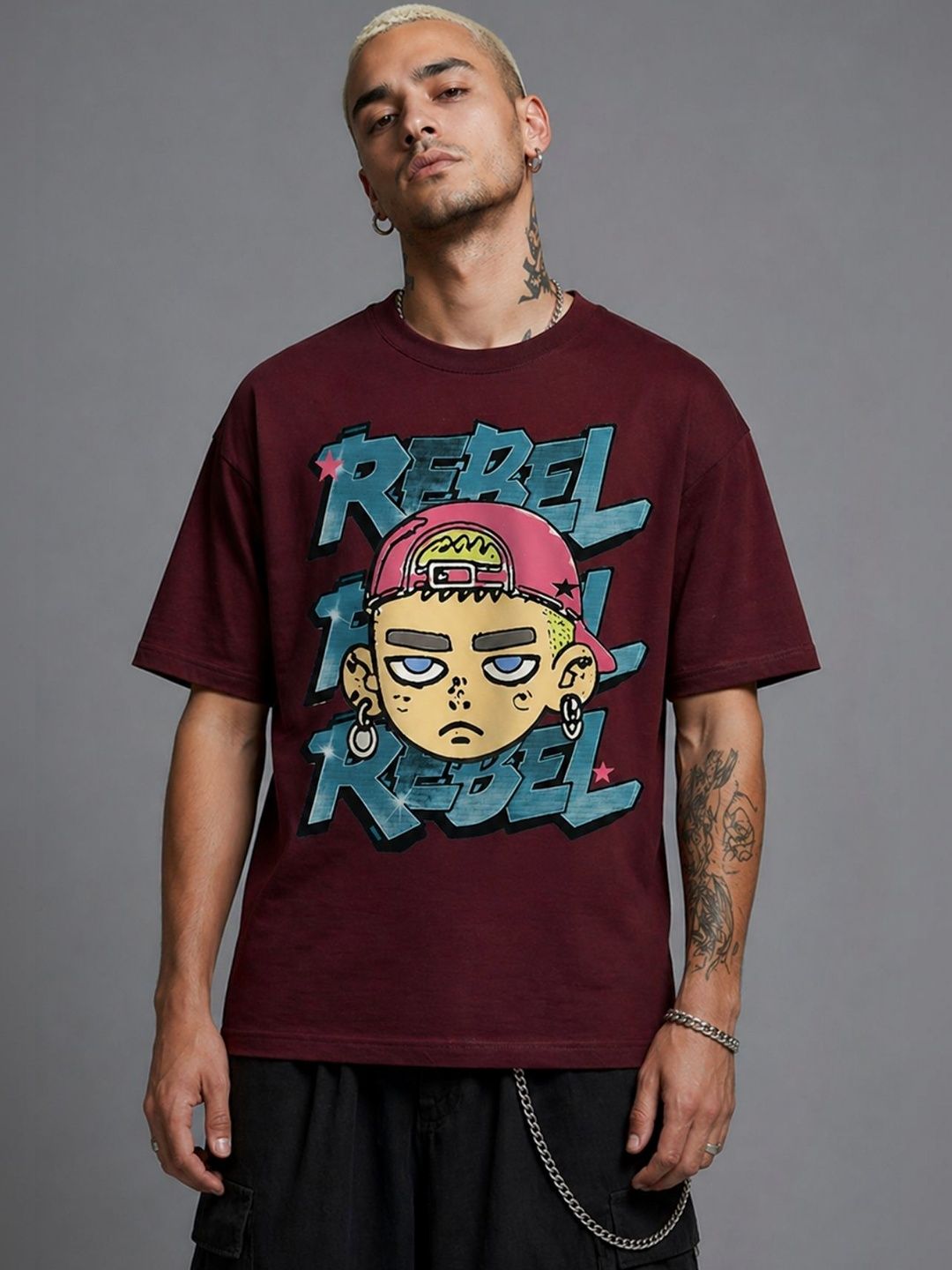CAPTCHA Men Printed T-shirt