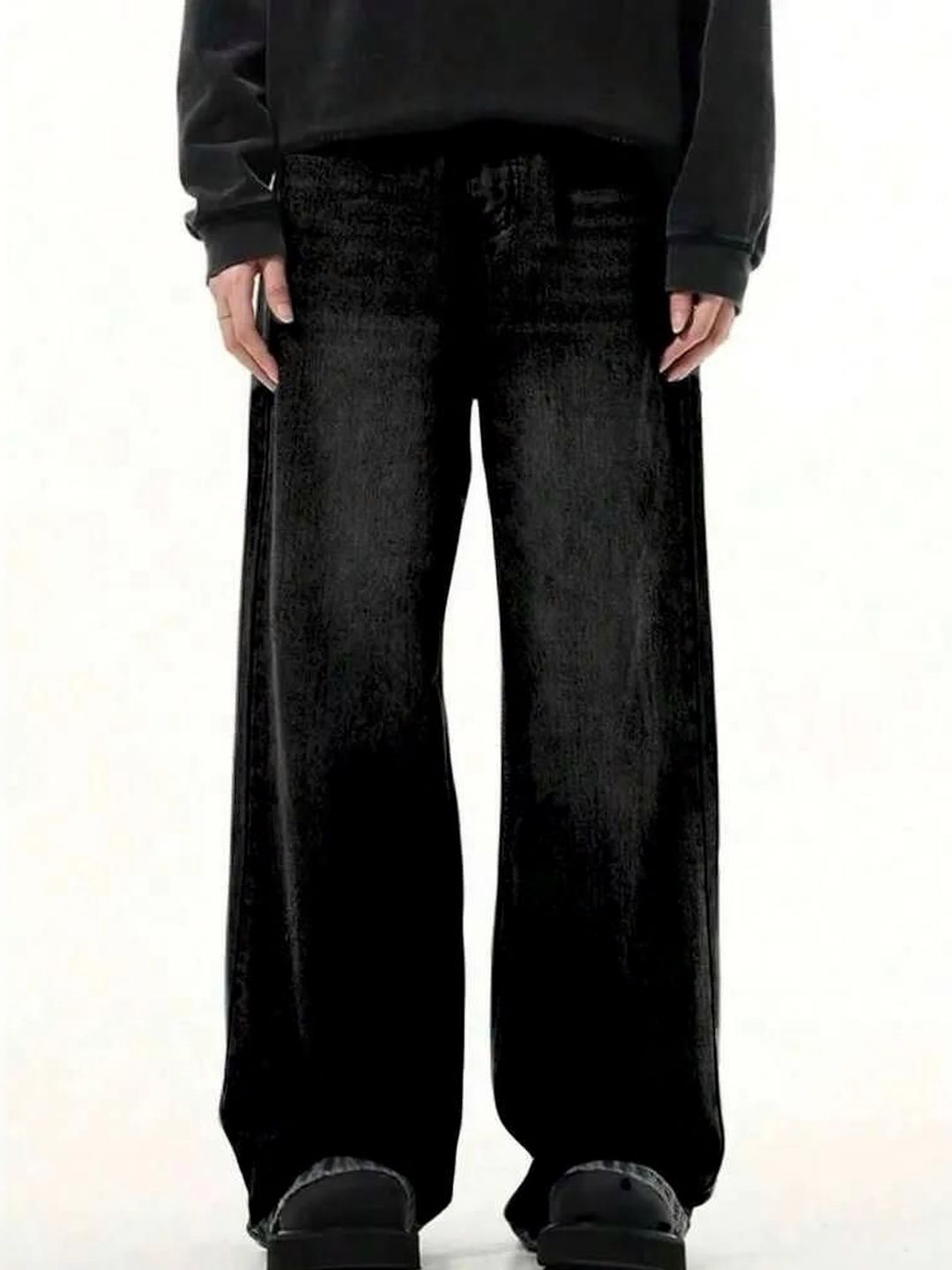 ZYVRA Men Relaxed Fit Low-Rise Light Fade Jeans