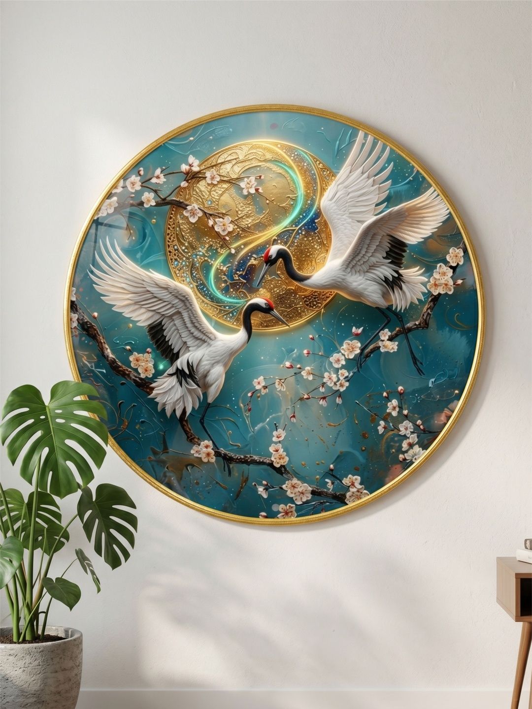 Livin'luxe Livin'luxe Multicoloured MDF Other Wall Paintings