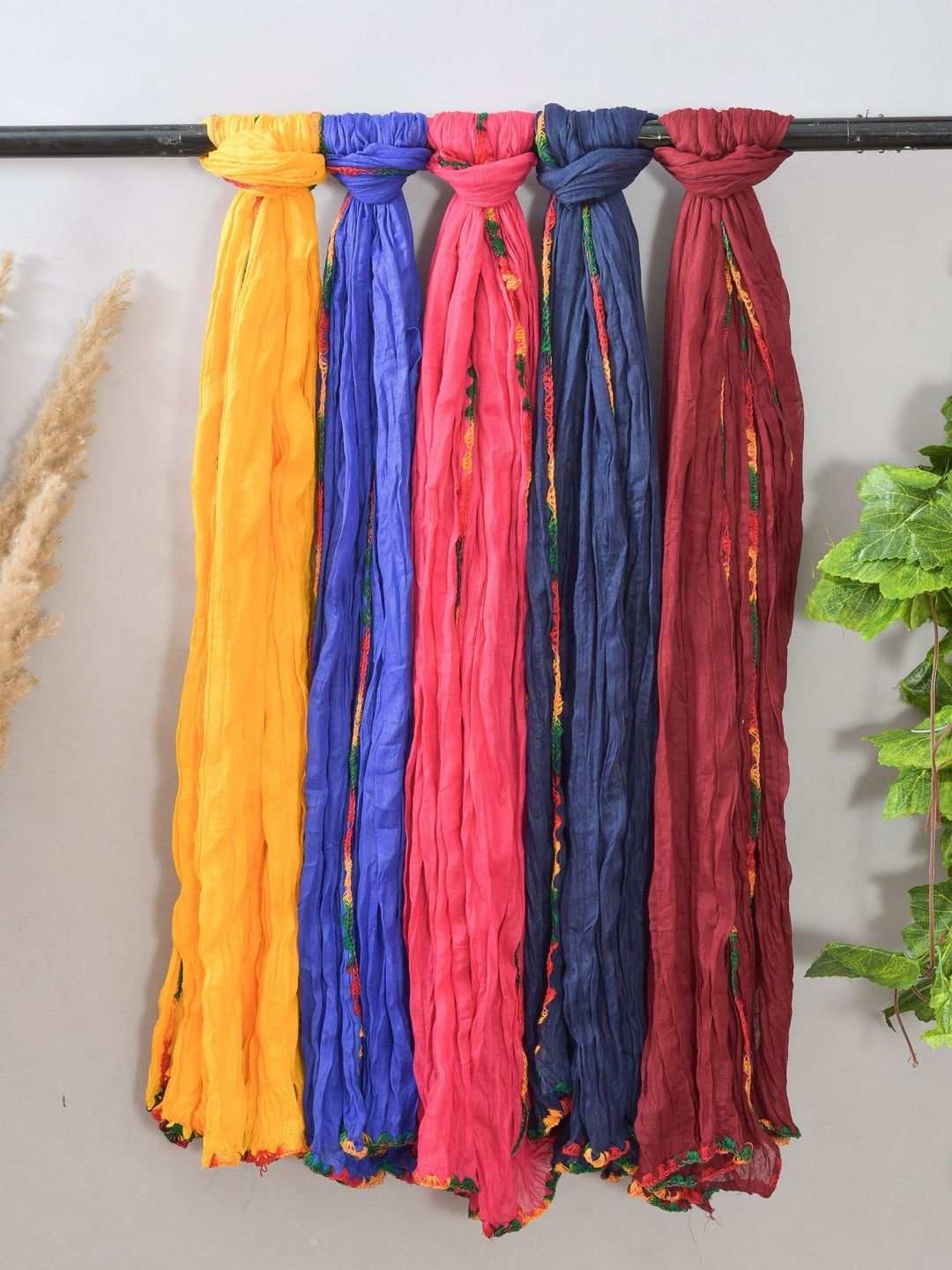 Kuhika Dyed Dupatta with Thread Work