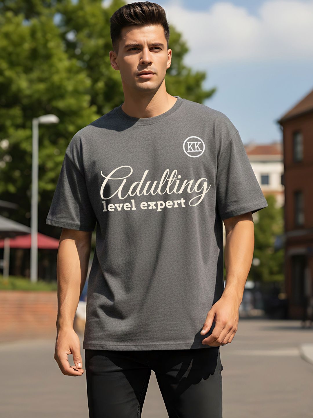 Kook N Keech Men Typography Printed T-shirt