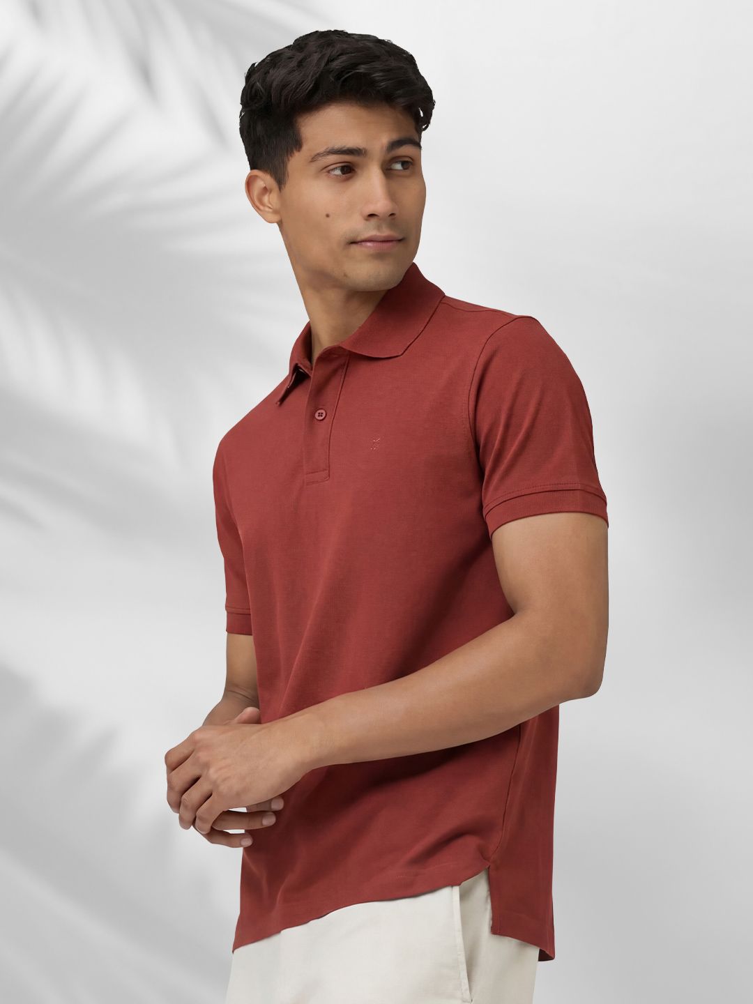 XYXX Men Nova Intellieaze Cotton Polo T-shirt