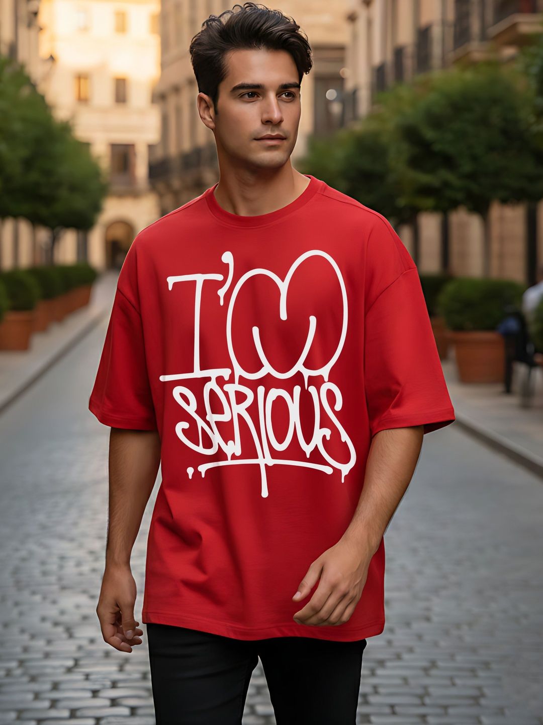 Kook N Keech Men Typography Printed T-shirt