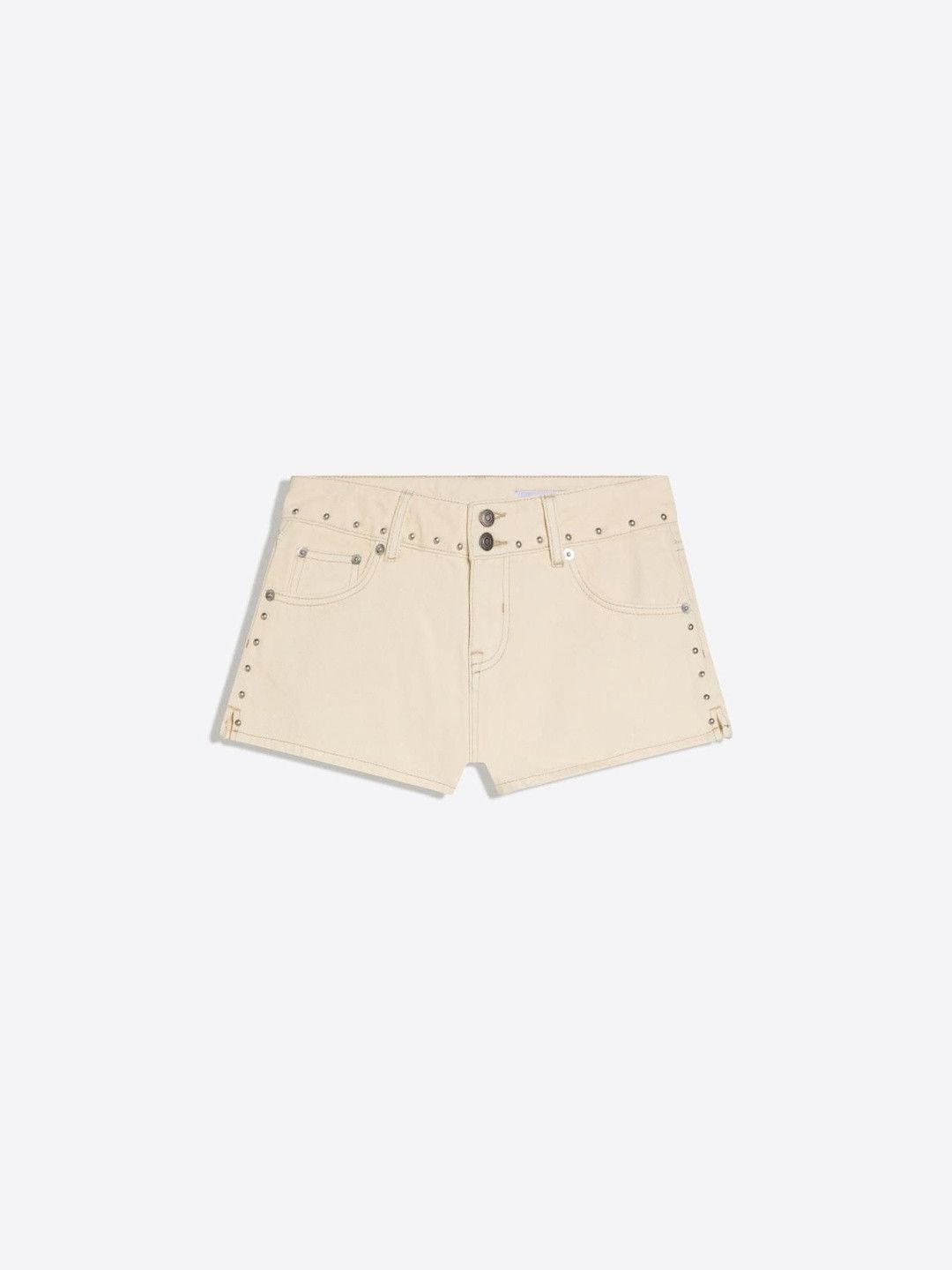 Pure Cotton Denim Print Shorts