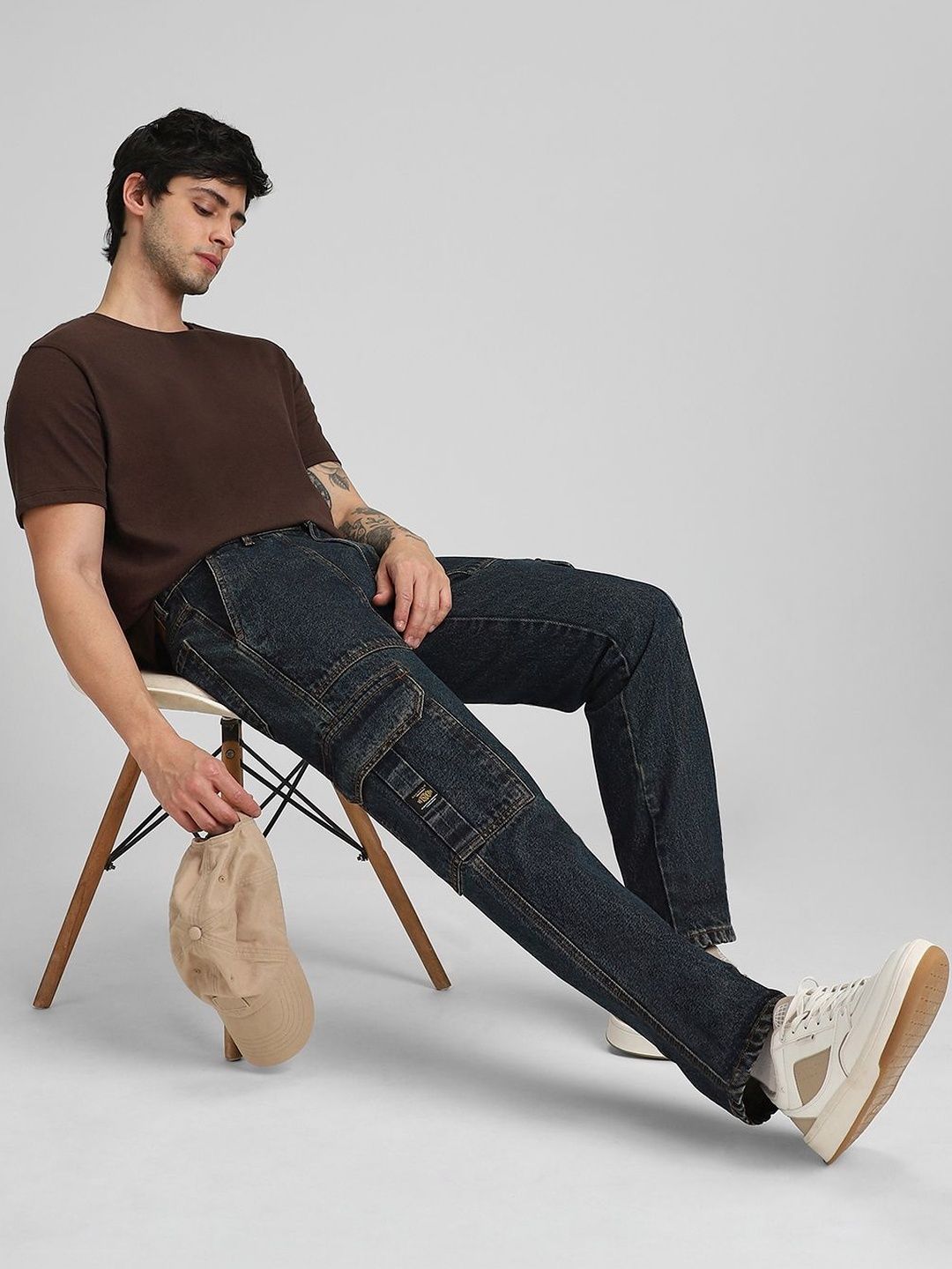 Klub Fox Men Straight Fit Cargos Jeans