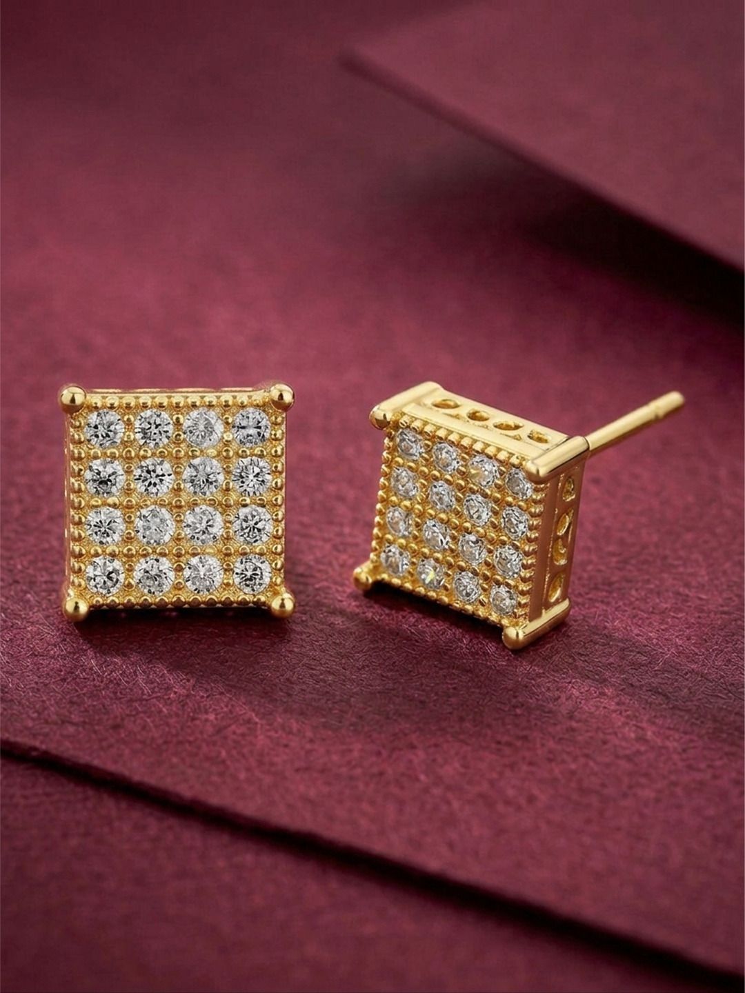 Krelin Square Studs Earrings