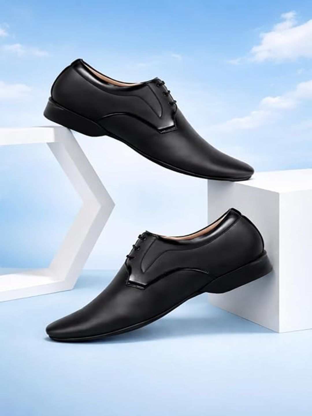 Greatech Fashions Men Round Toe Formal Oxfords