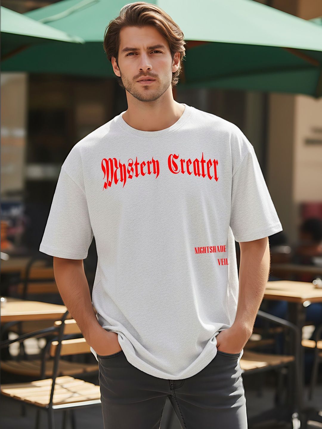 Kook N Keech Men Typography Printed Drop-Shoulder Sleeves T-shirt