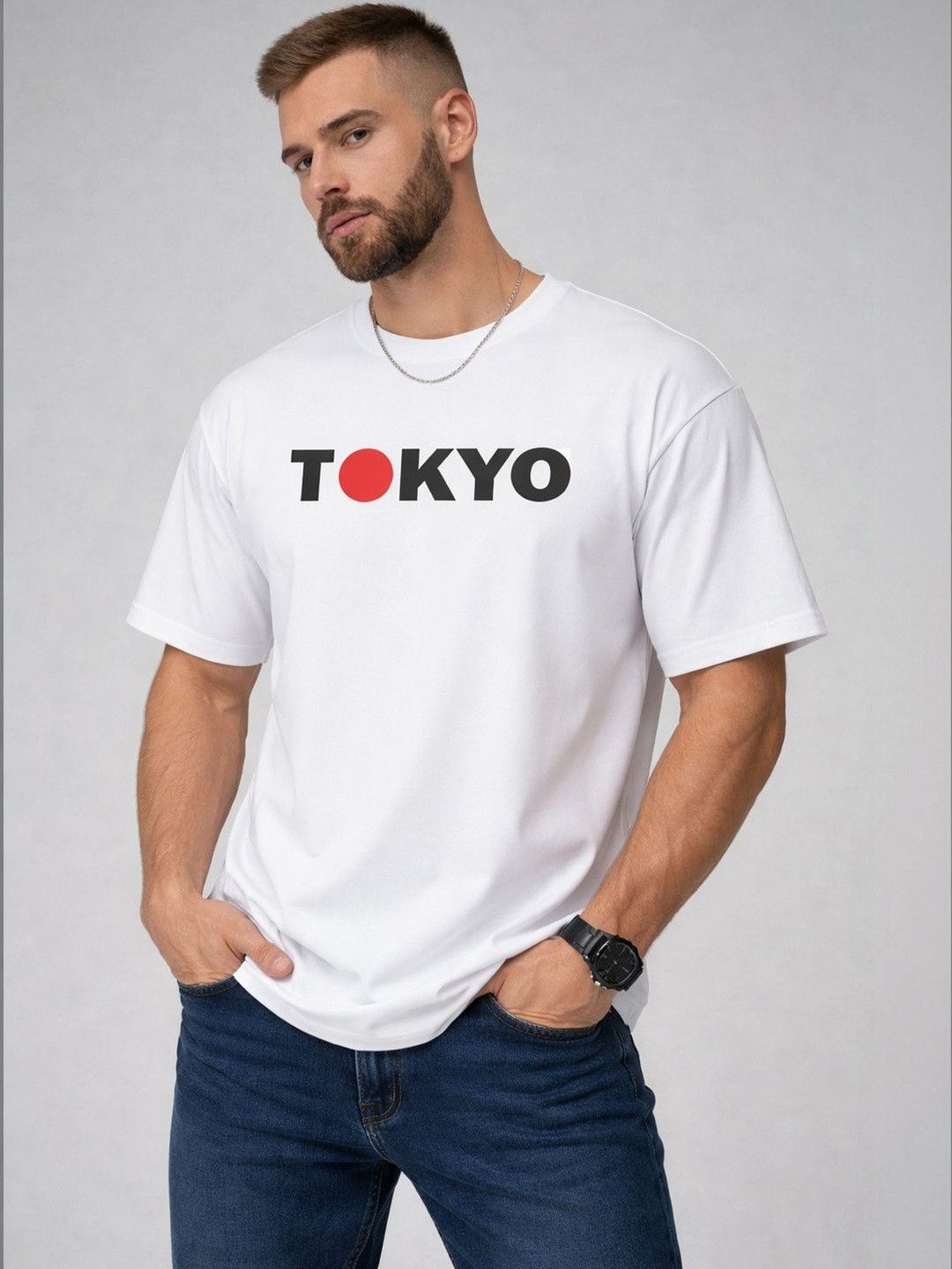 Mast & Harbour Men Typography Printed T-shirt