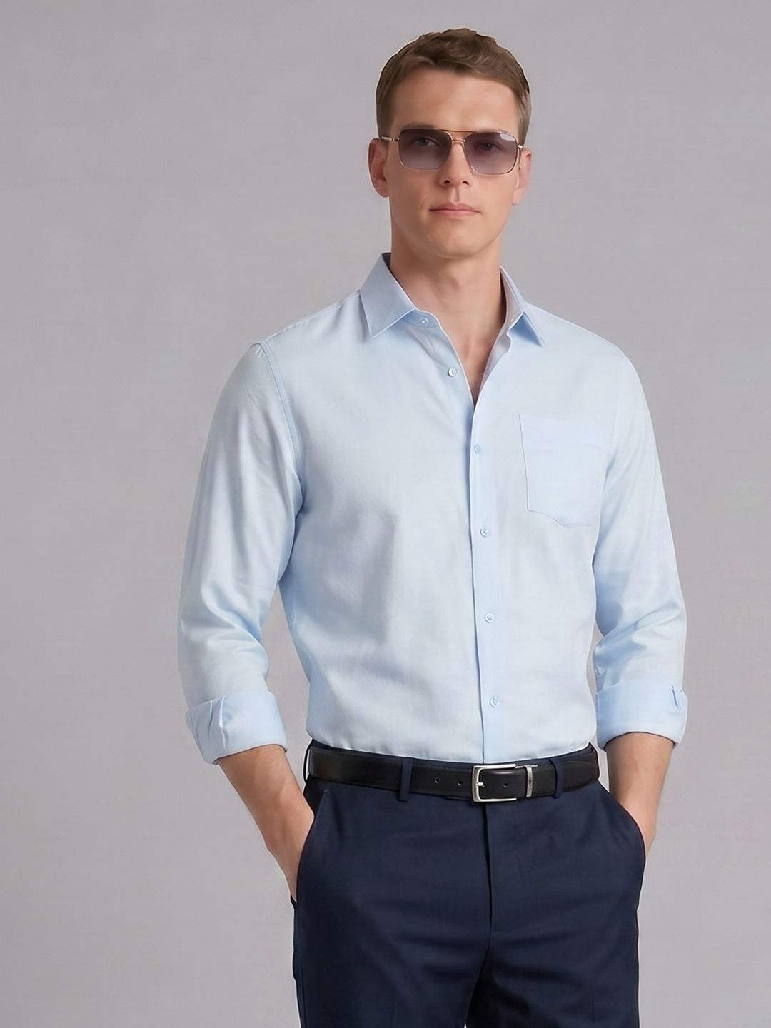 Blackberrys Pure Cotton Formal Shirt