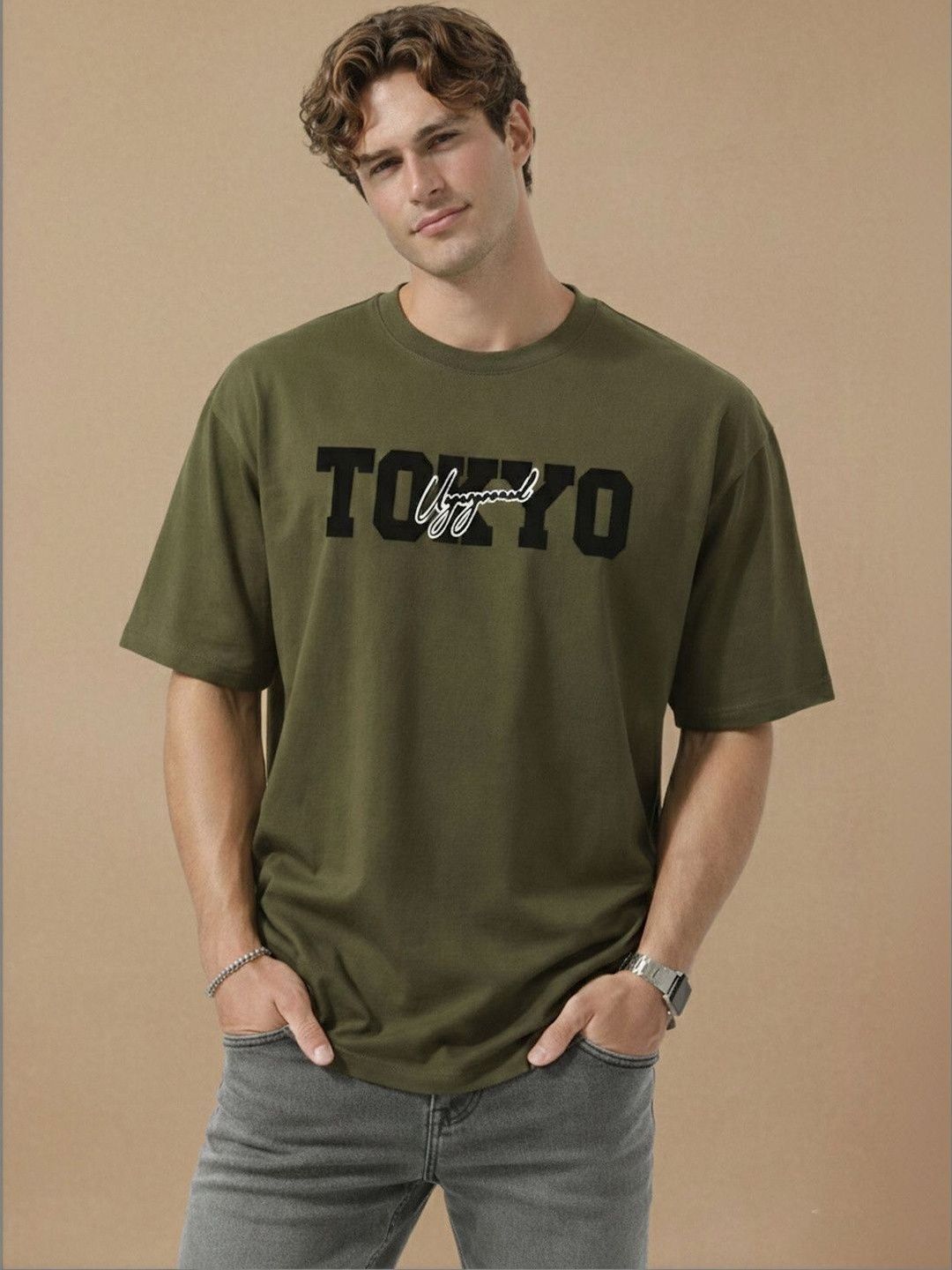 Mast & Harbour Men Printed T-shirt