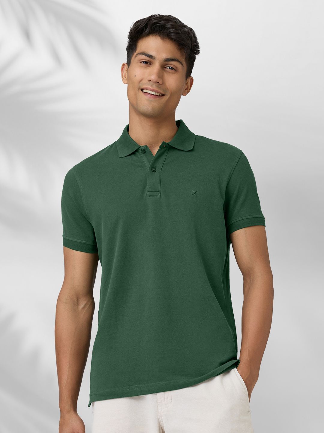XYXX Men Nova Intellieaze Cotton Polo T-shirt