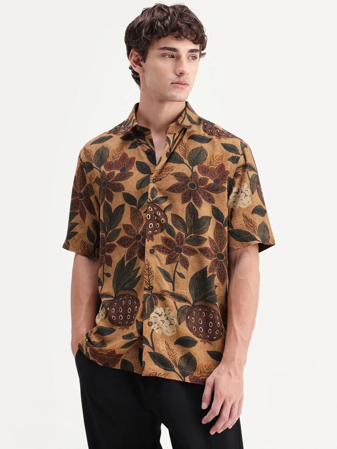 RARE RABBIT RARE RABBIT Men Floral Printed Casual Shirt