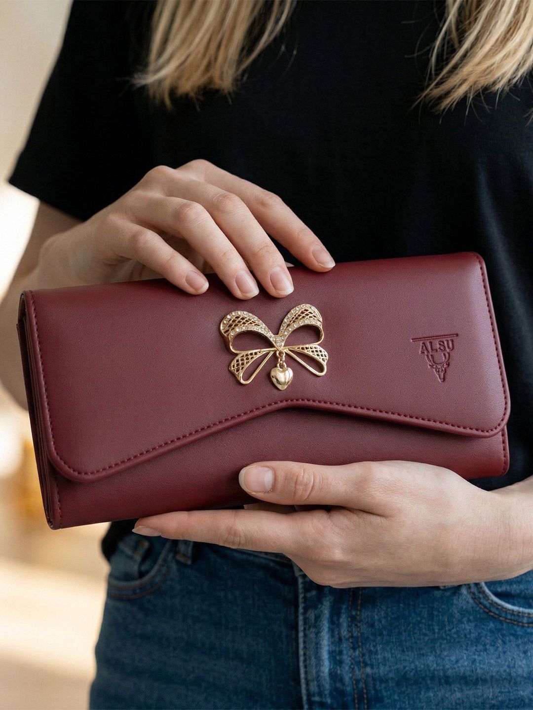 ALSU Clutch Wallet Purse
