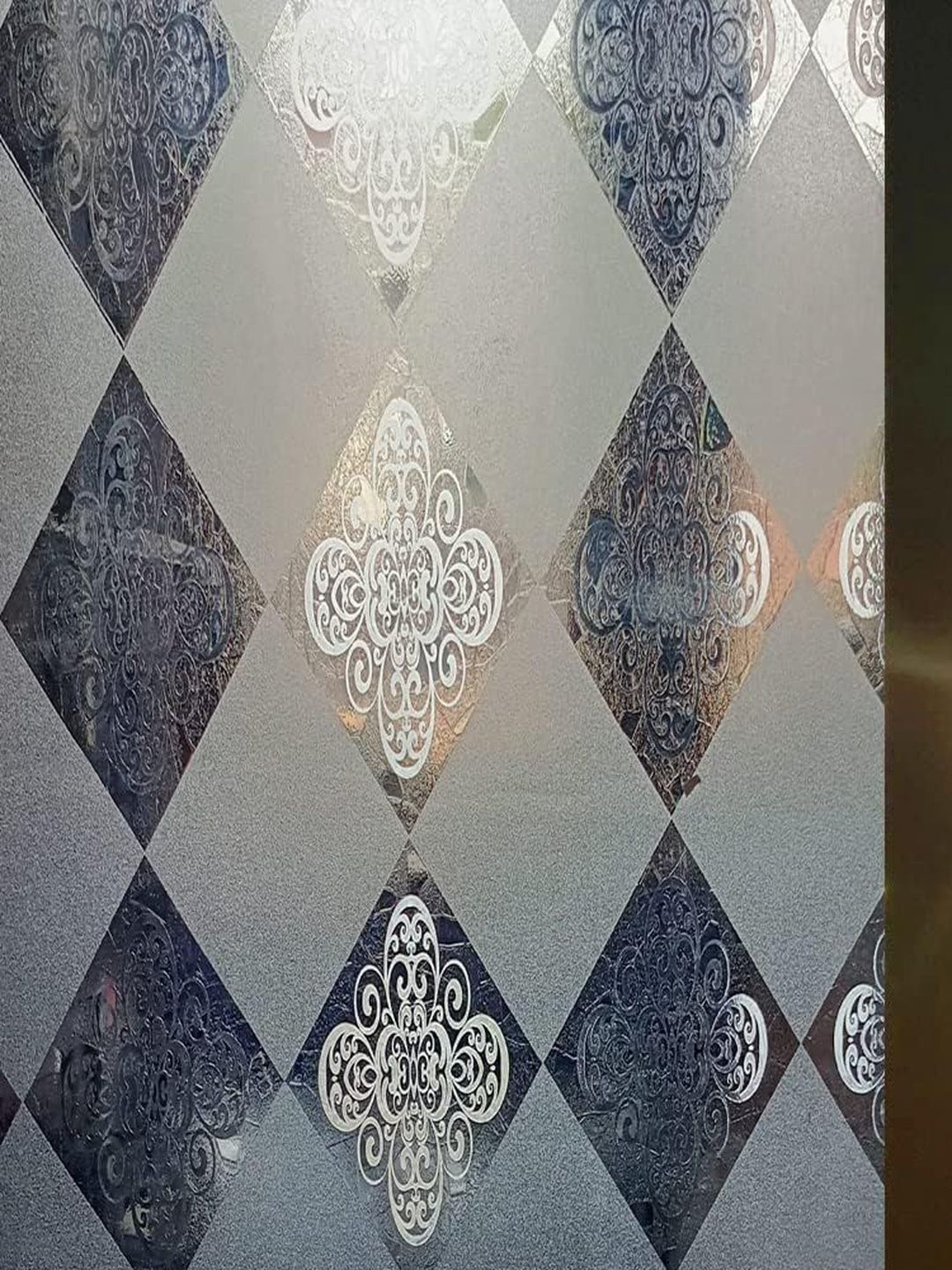 SIA VENDORS SIA VENDORS Black & White Waterproof & Long-Lasting Window Wall Paper