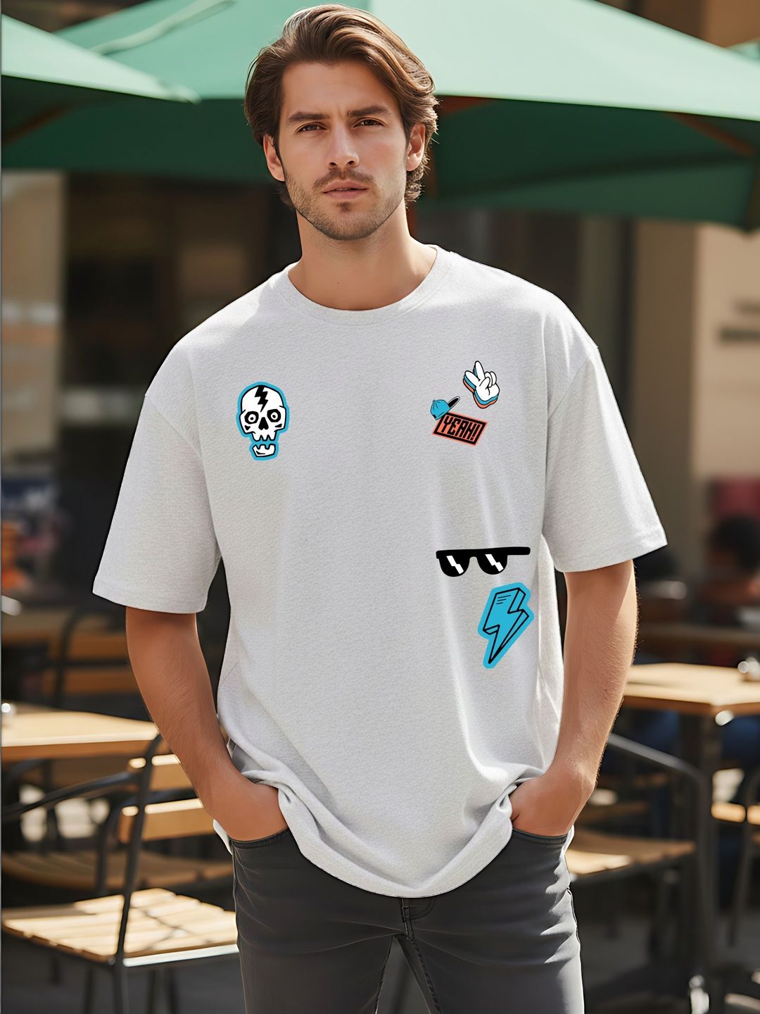 Kook N Keech Graphic Printed Round Neck Cotton Regular Fit  T-shirt