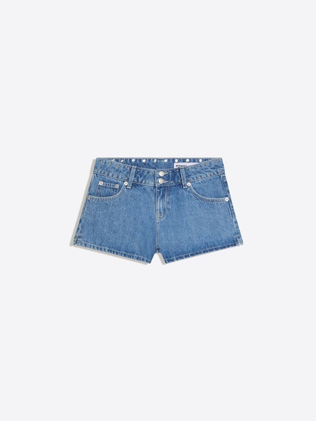 Pure Cotton Denim Print Shorts