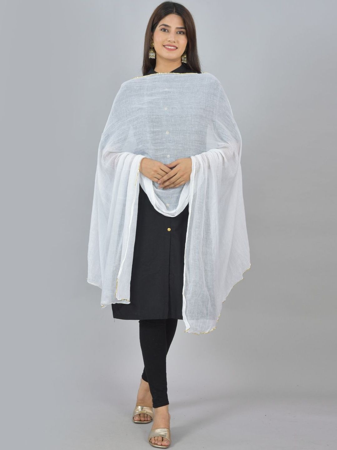 Kuhika Dupatta with Sequinned