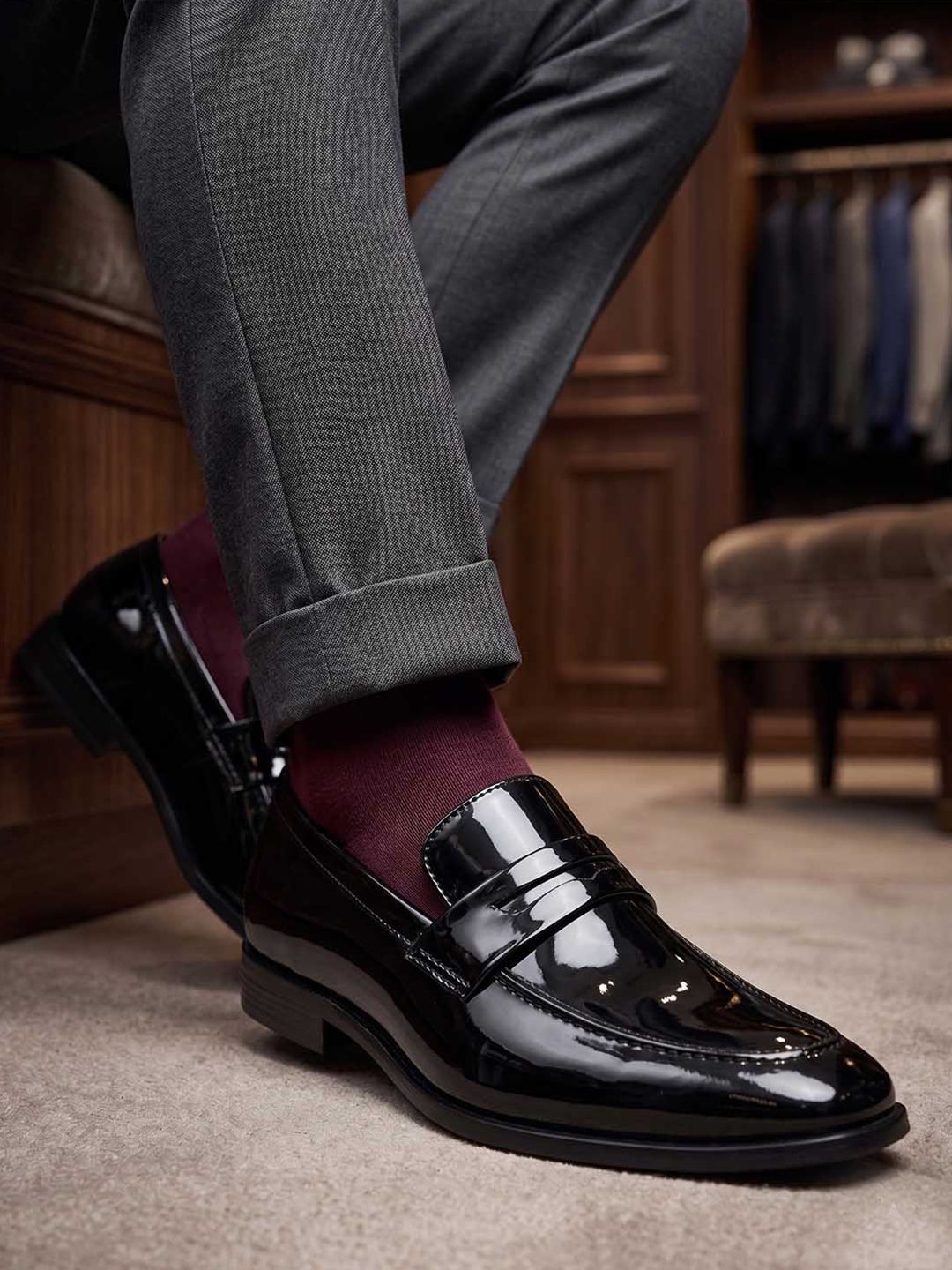 HERE&NOW Men  Formal Loafers