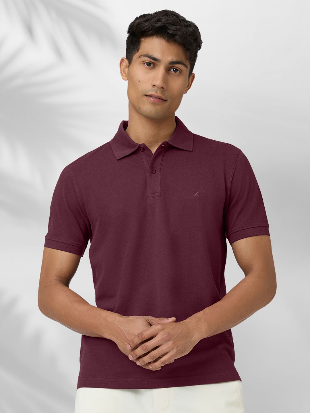 XYXX Men Nova Intellieaze Cotton Polo T-shirt