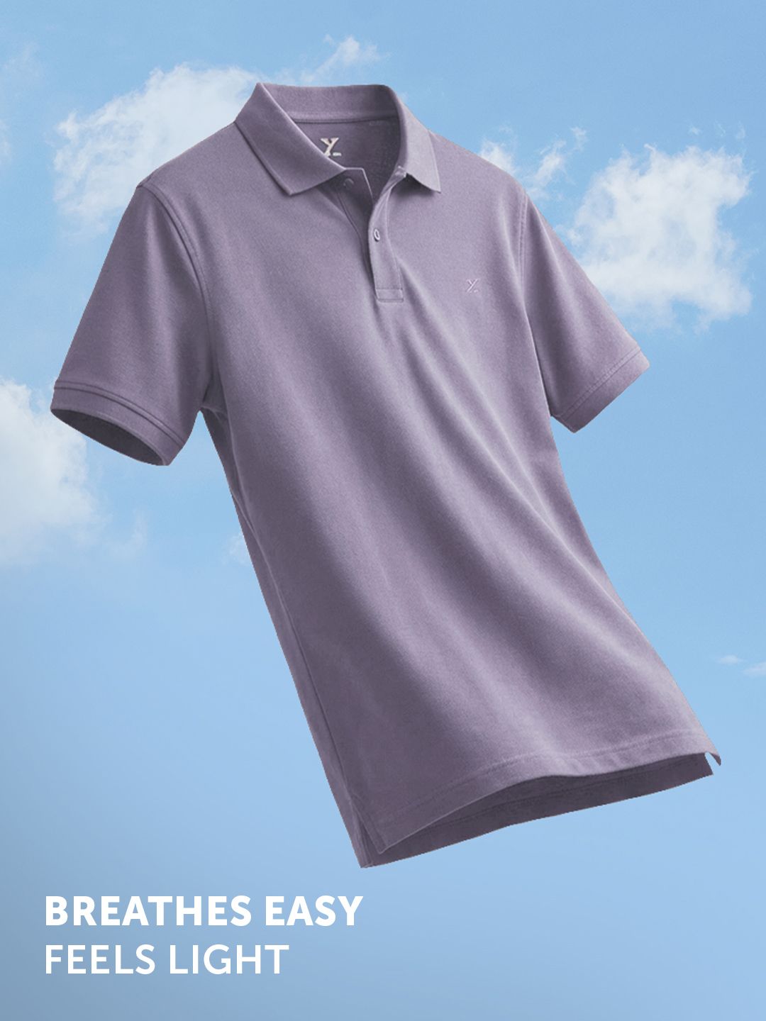 Buy XYXX Polo Collar Pure Cotton T-shirt - Tshirts for Men