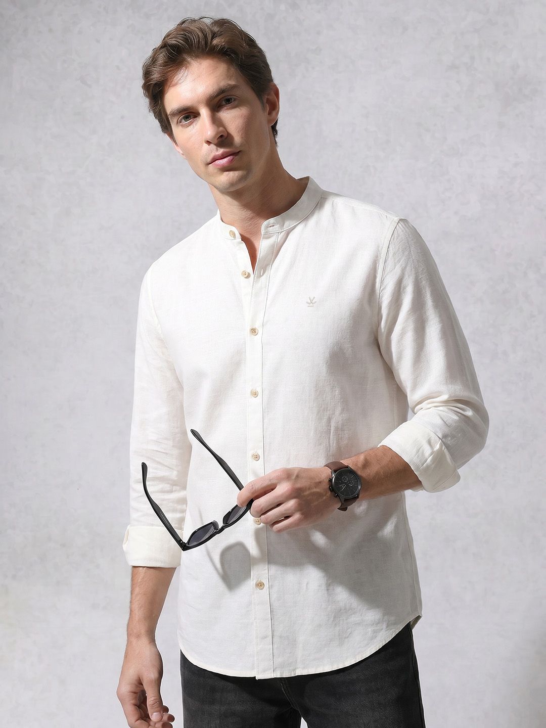 WROGN Pure Cotton Casual Shirt