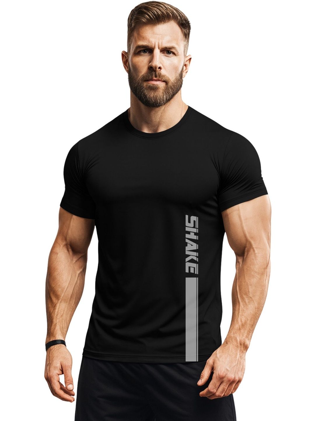 3Colors Men Moisture Wicking Pockets T-shirt