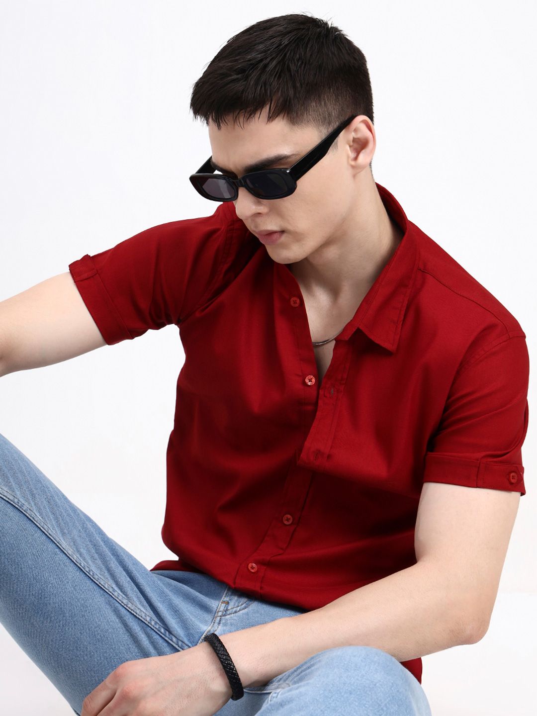 UNIQSOME Men Casual Shirt