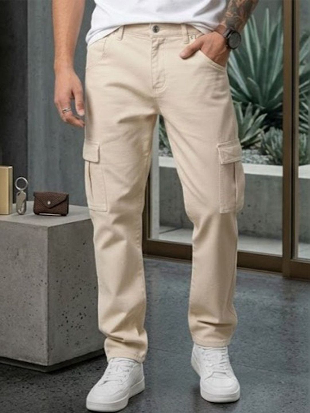 NIFFER FASHION Men Mid-Rise Applique Jeans