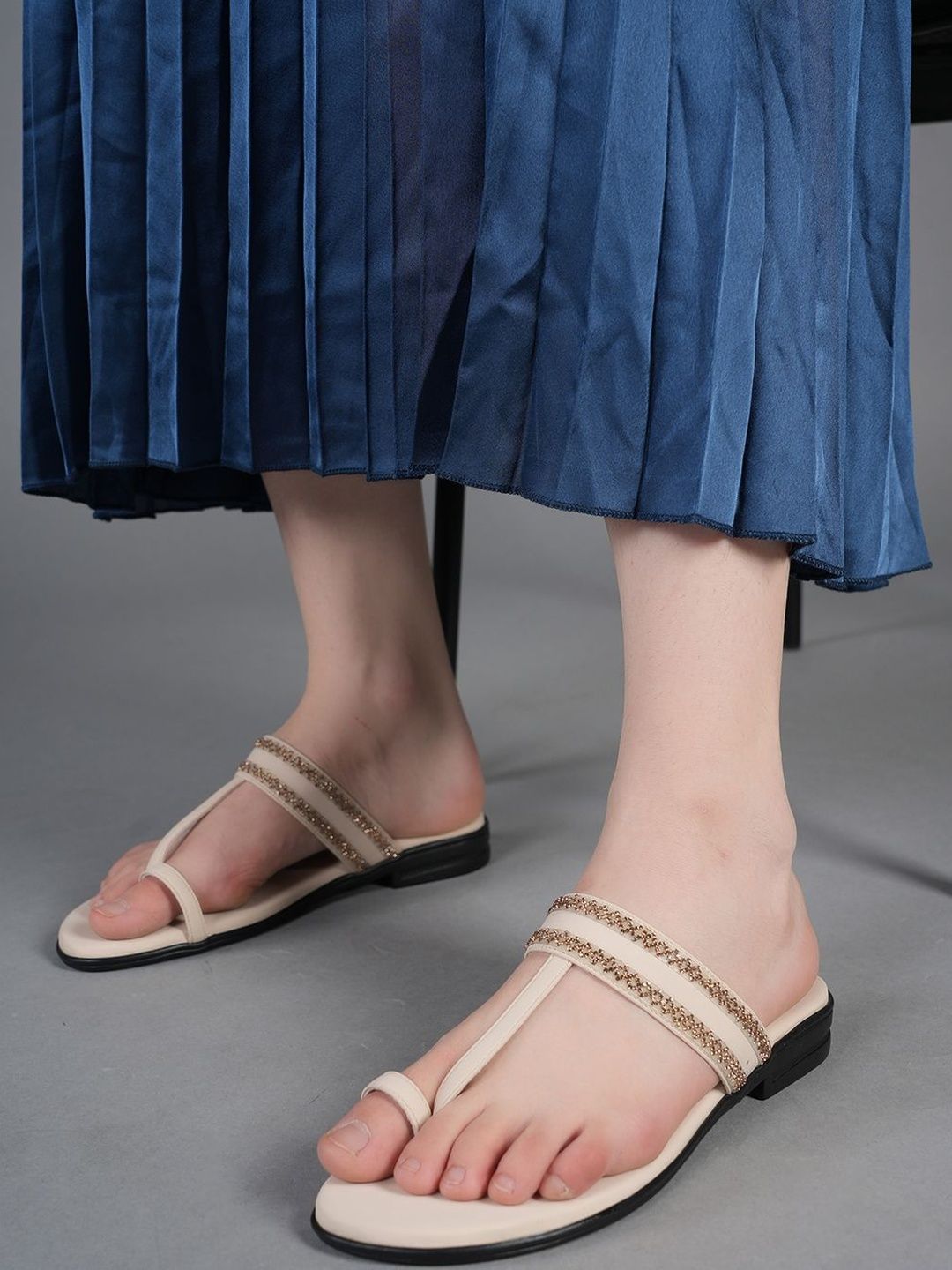 Liscott Women One Toe Flats