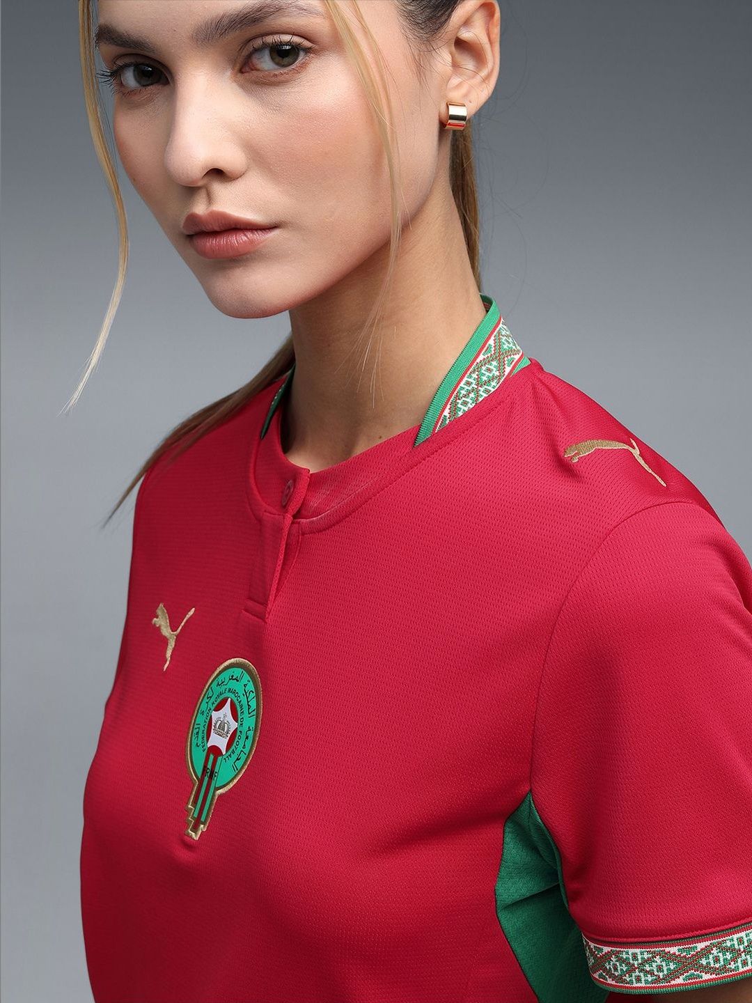 Buy Puma Morocco 2026 Women's Football Home Jersey - Tshirts for