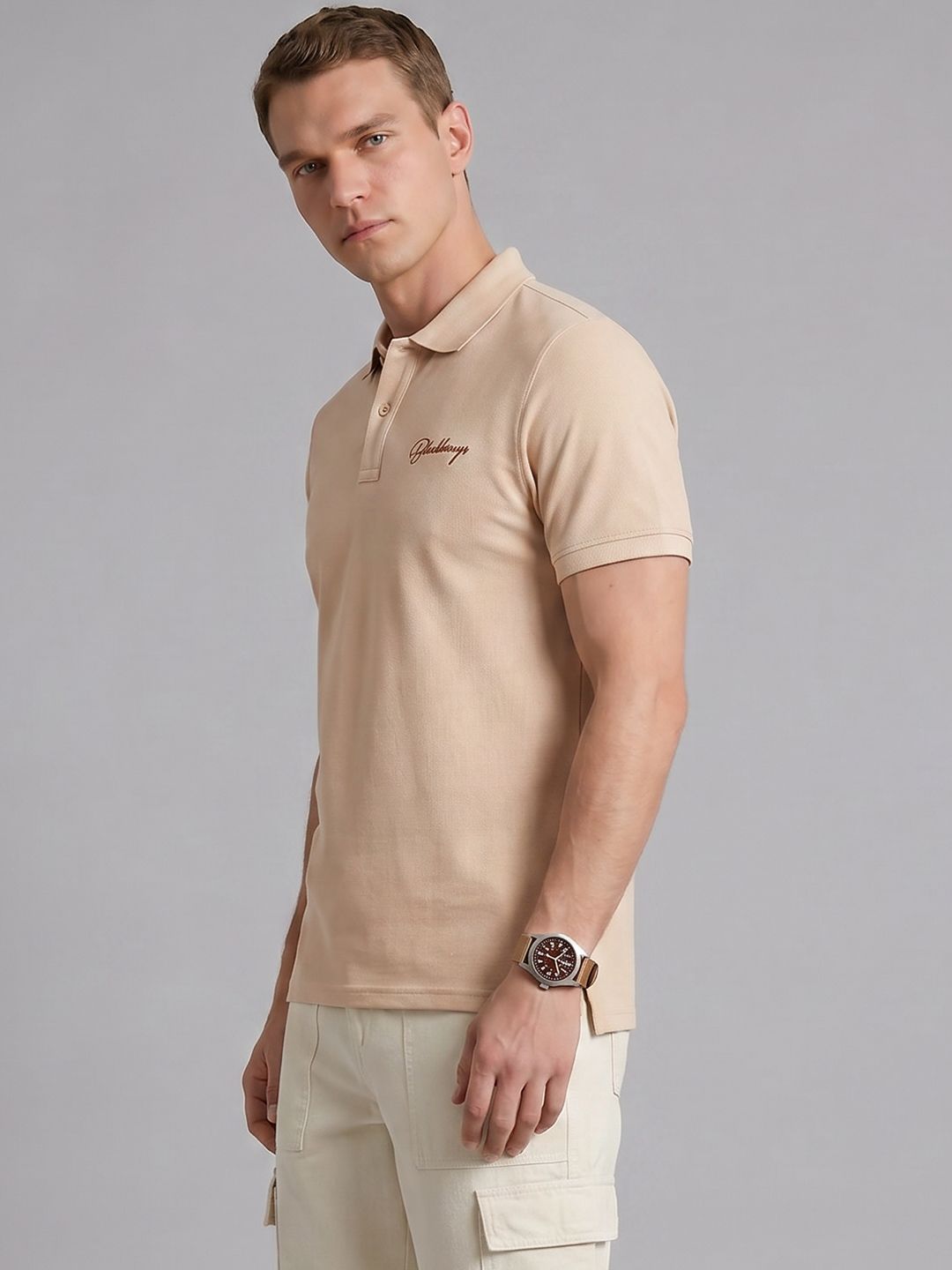 Blackberrys Polo Collar T-shirt