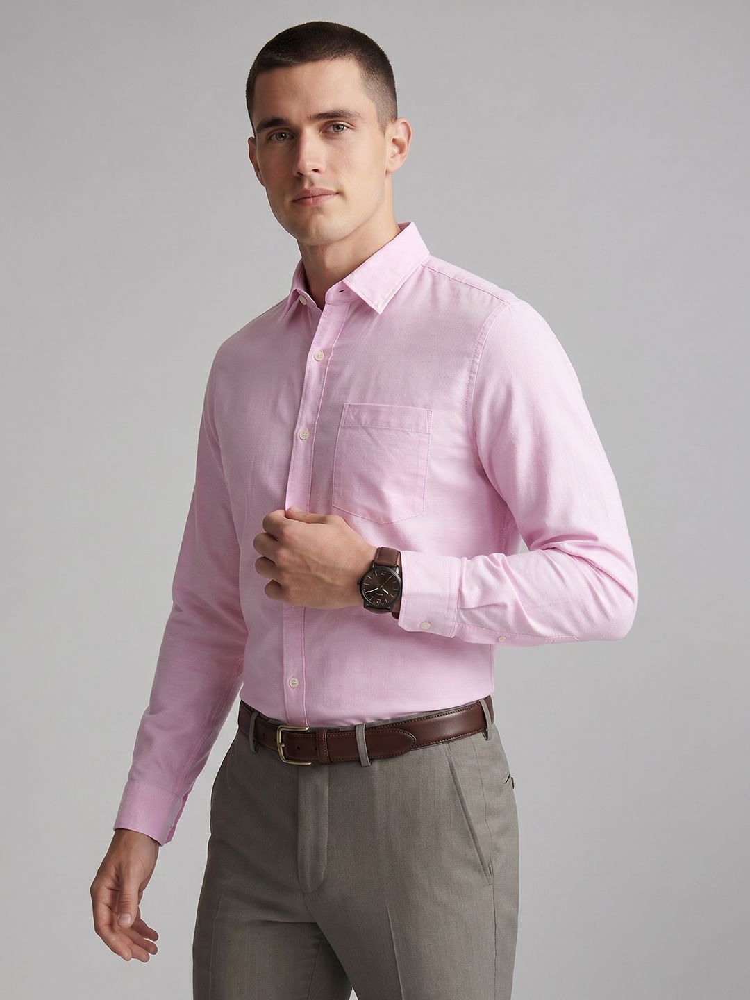 Van Heusen Pure Cotton Slim Fit Formal Shirt