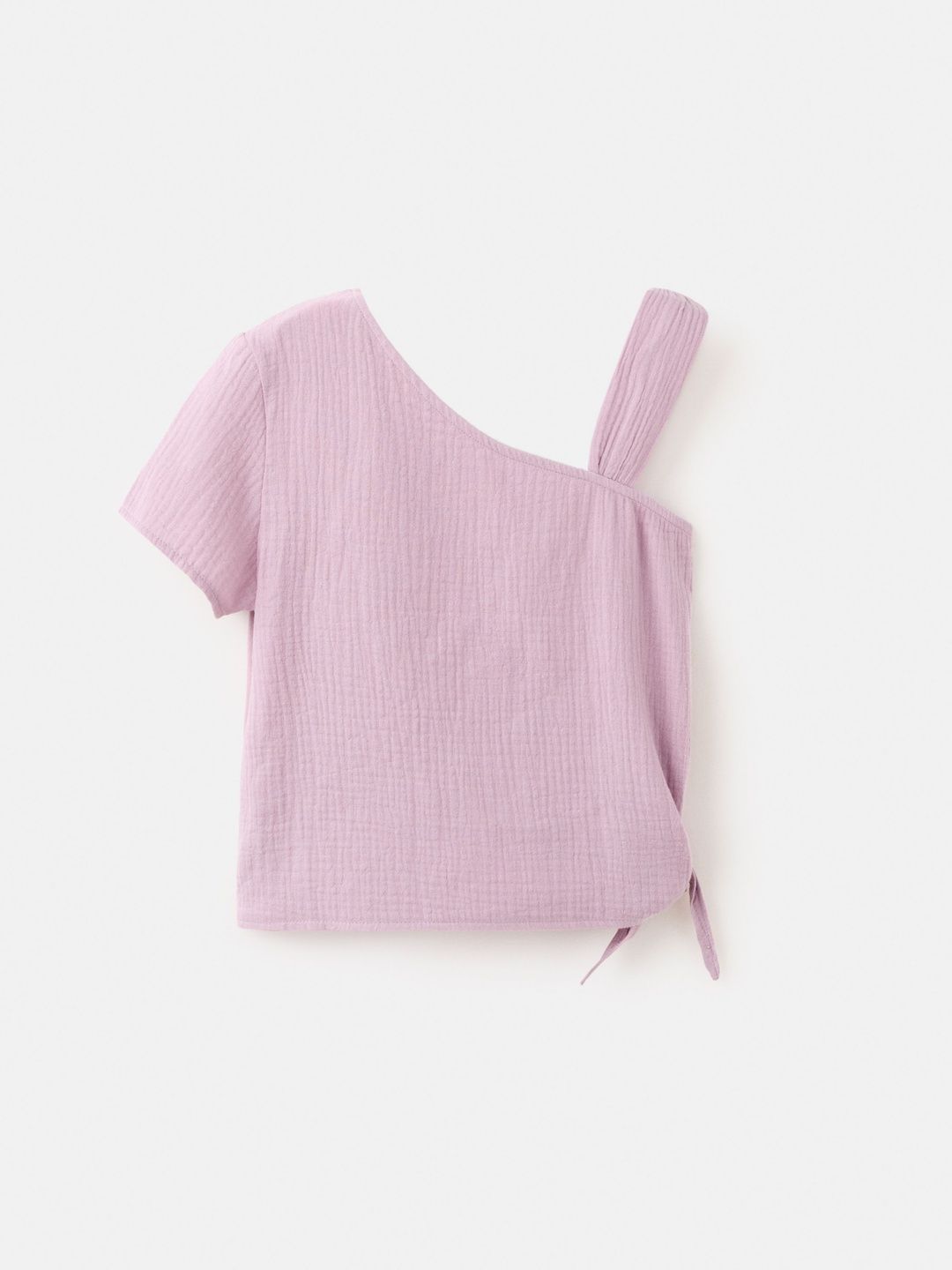 Mango Kids Mango Kids One Shoulder Cotton Top