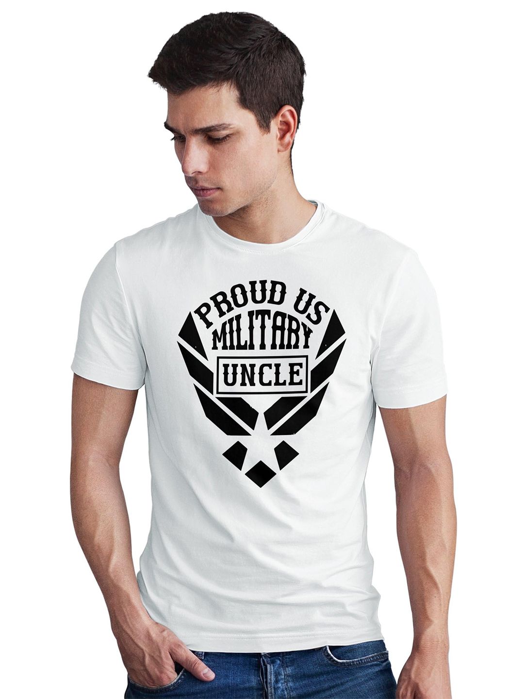 Seekbuylove Men Typography Printed Bio Finish T-shirt