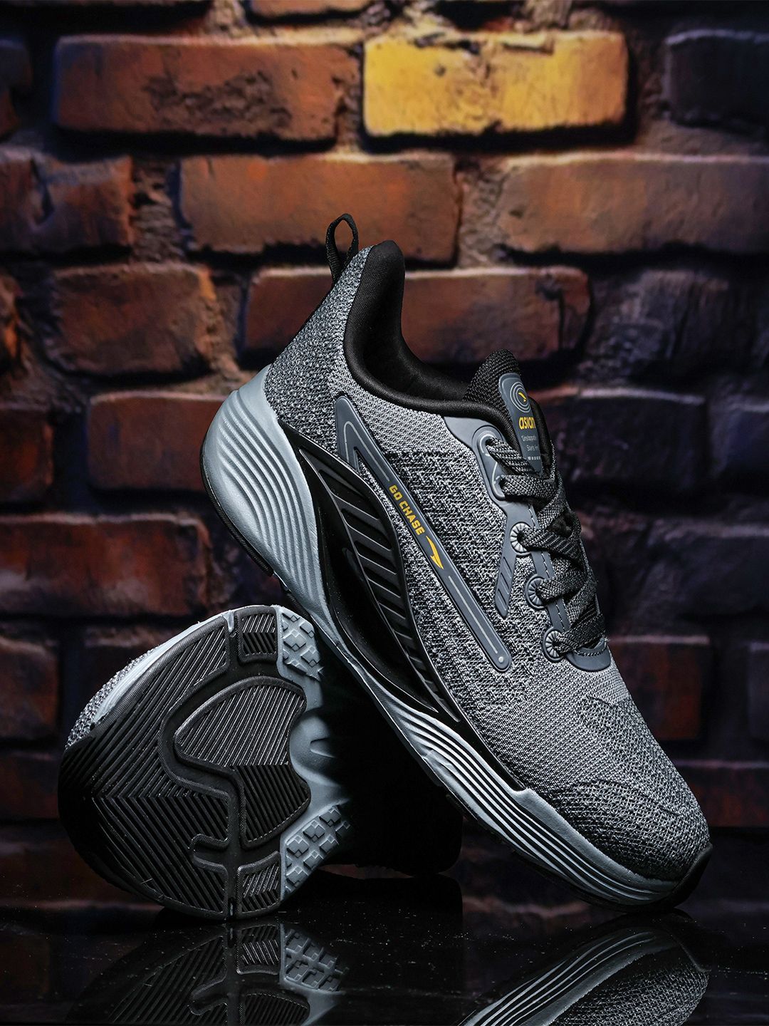 ASIAN Men Mesh Running Non-Marking Shoes